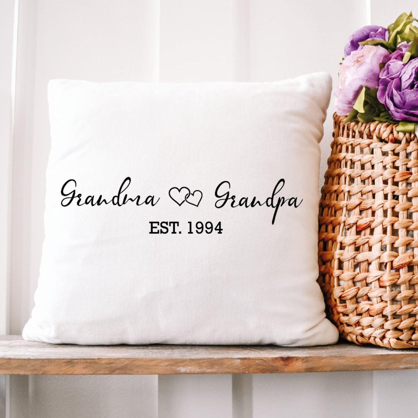 Großelternkissen, personalisiertes Kissen, Familienkissen - GiftHaus