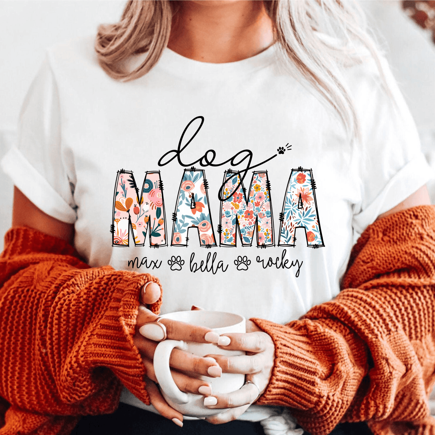 Hunde-Mama Blumenliebe - Personalisierbares Geschenk zum Muttertag - GiftHaus