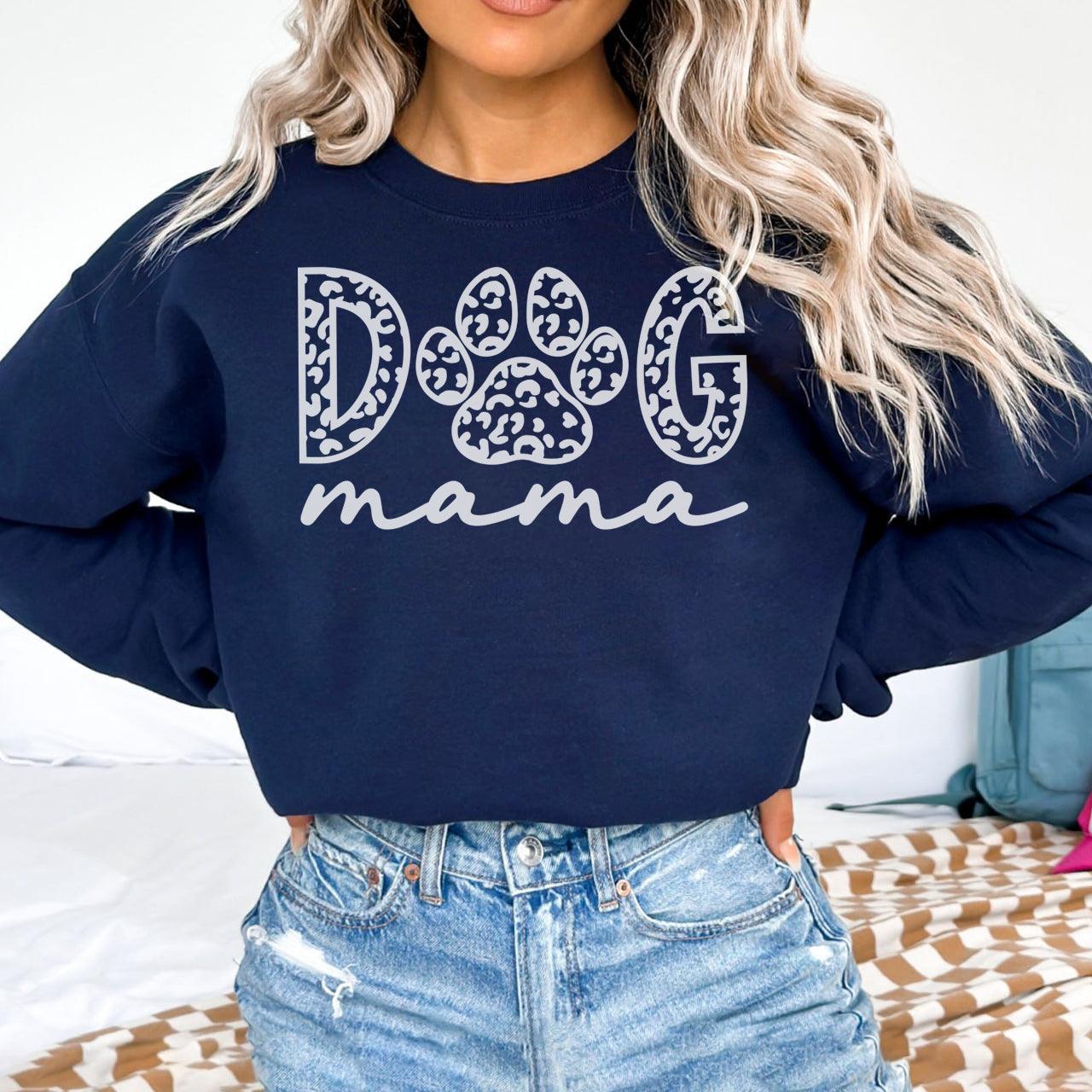 Hunde-Mama-Leoparden-Sweatshirt - GiftHaus