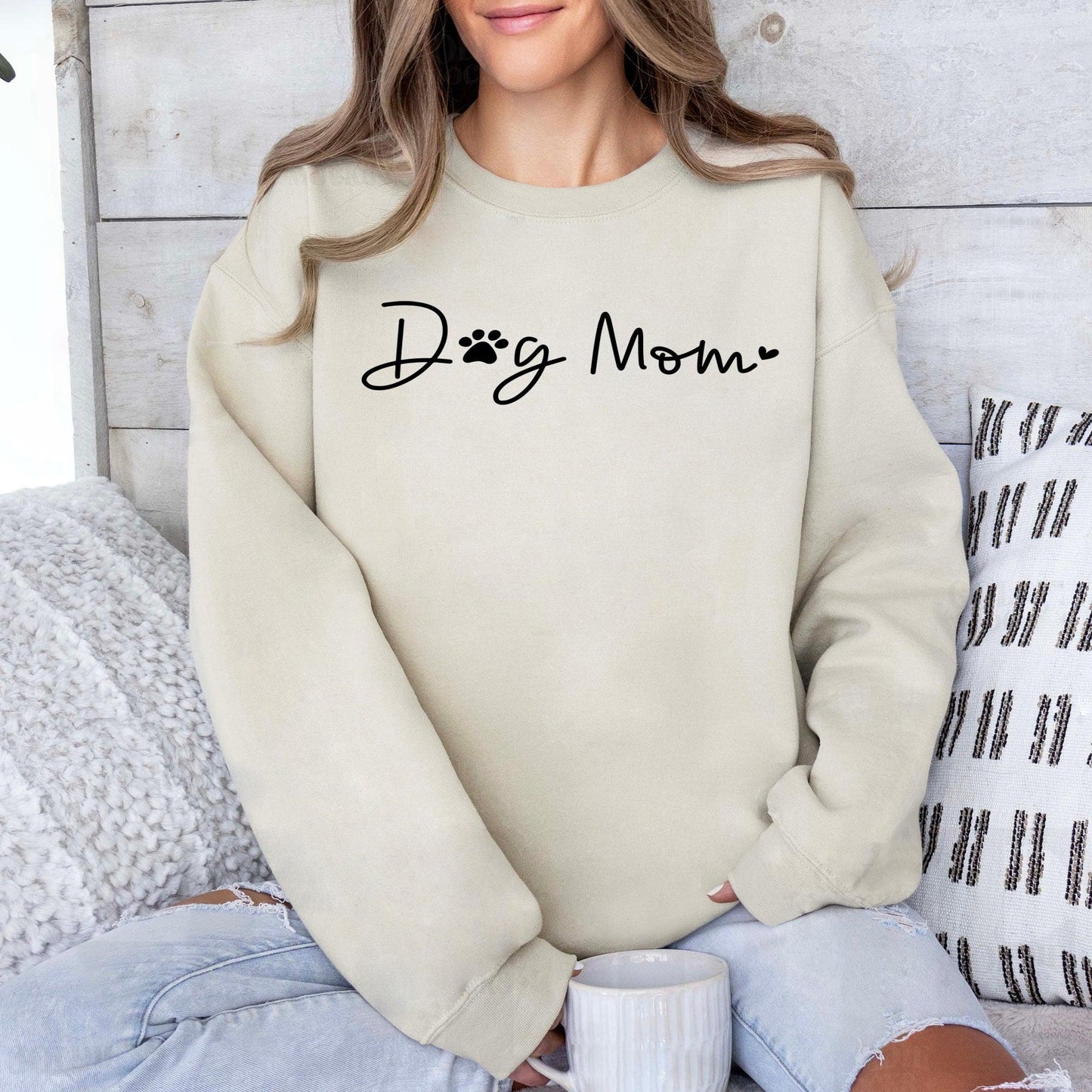 "Hundemutter-Herz" Sweatshirt - Für die liebevollen Hundebesitzerinnen - GiftHaus