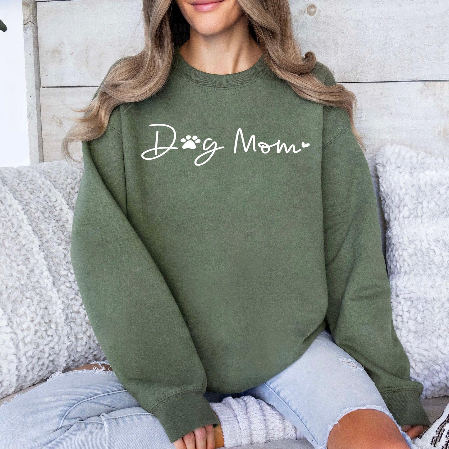"Hundemutter-Herz" Sweatshirt - Für die liebevollen Hundebesitzerinnen - GiftHaus