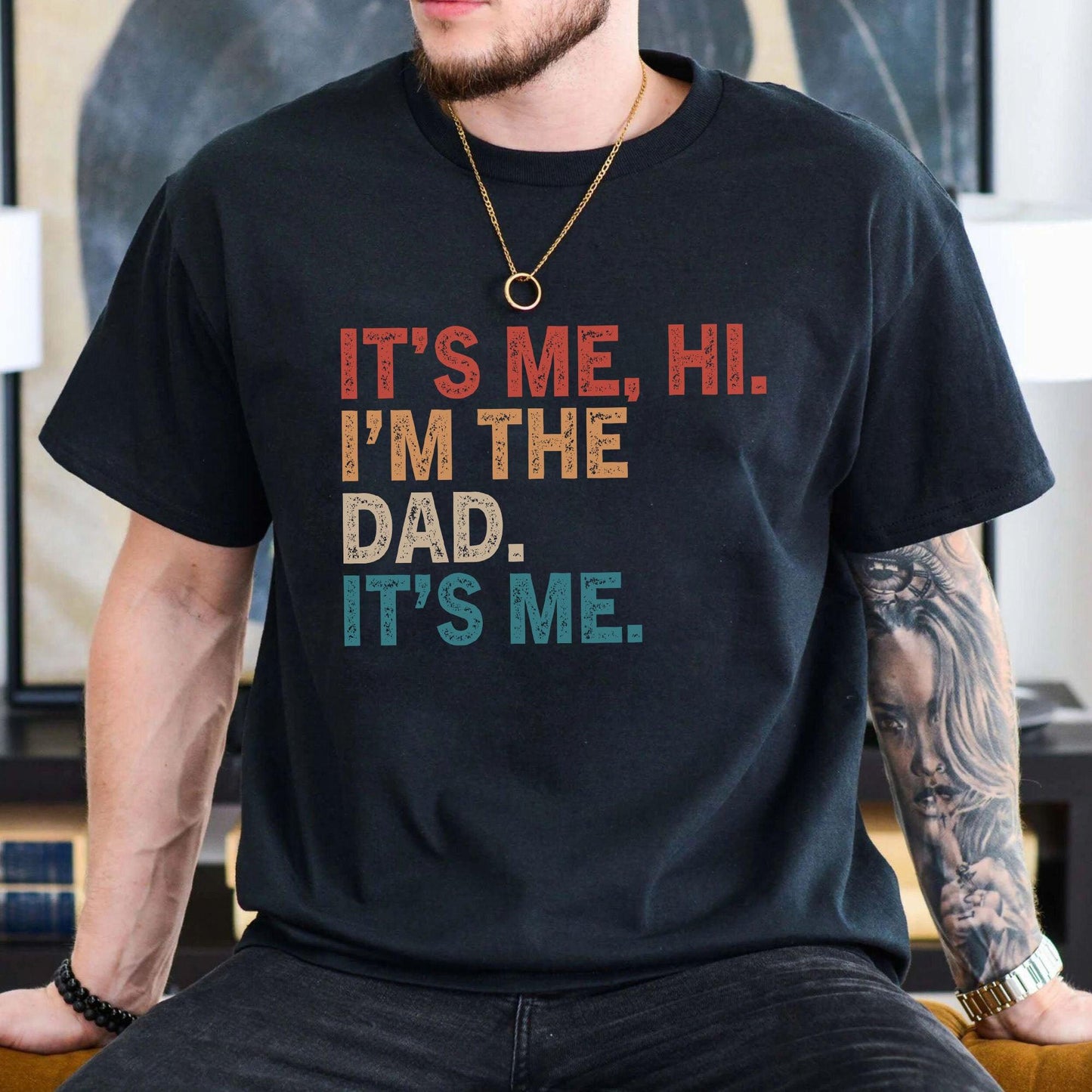 Ich bin es, Hallo ich bin das Papa Shirt - Vatertagsgeschenk - GiftHaus