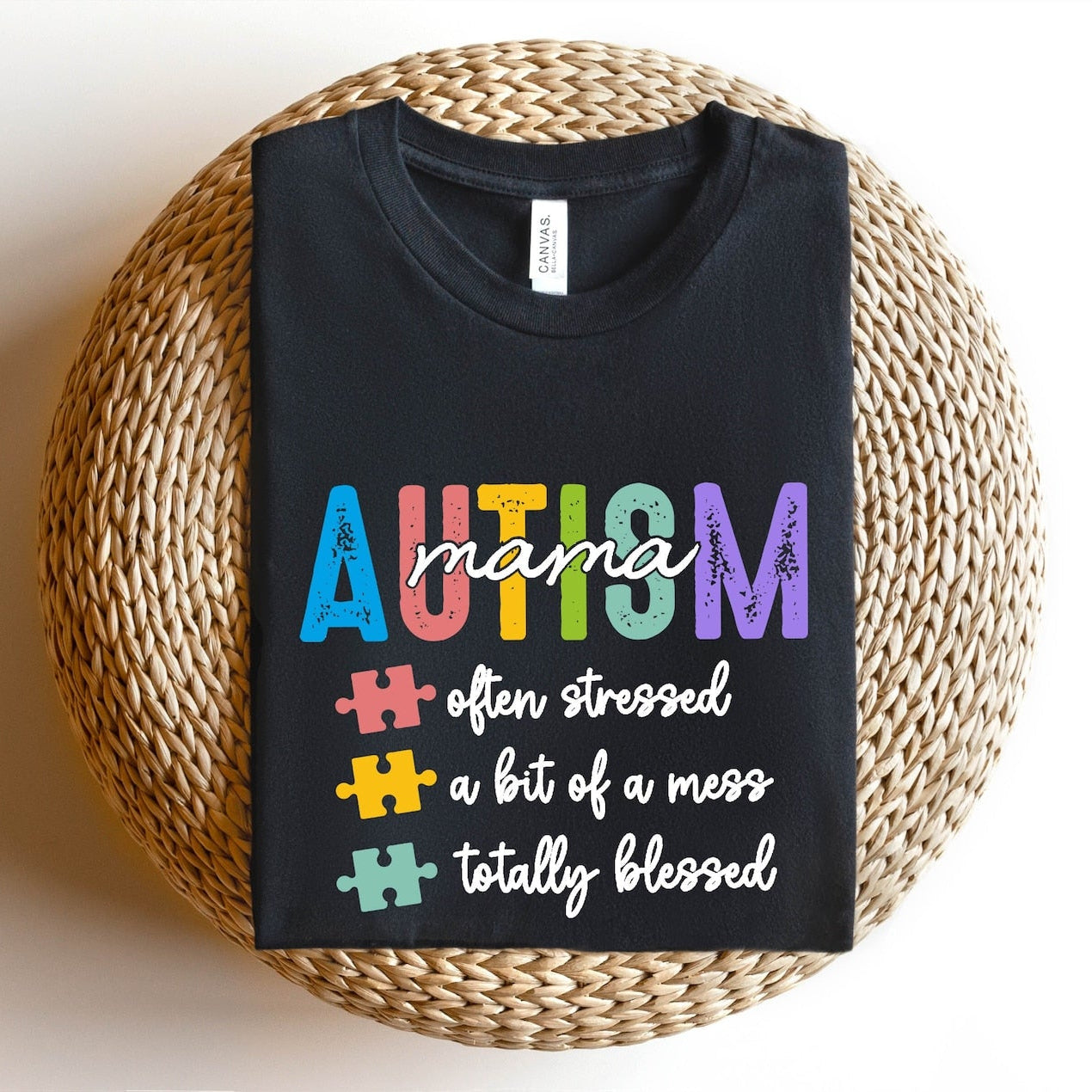 Autismus-Mama Shirt, Geschenk-Shirt für Autismus-Mamas