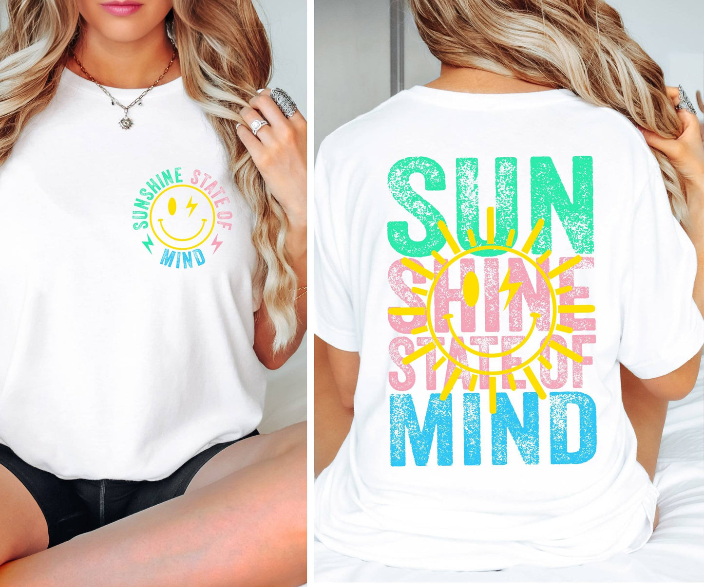 Retro Sunshine State of Mind Geschenk für Sommerliebhaber