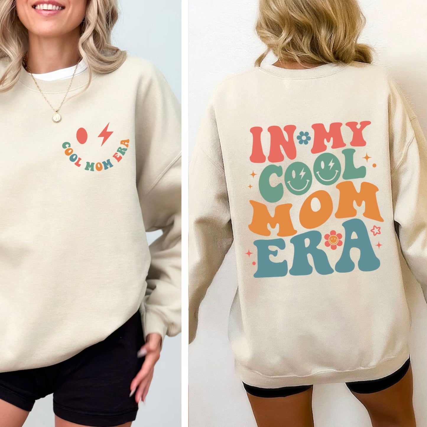 In My Cool Mom Era Sweatshirt and Shirts - Mom Gift