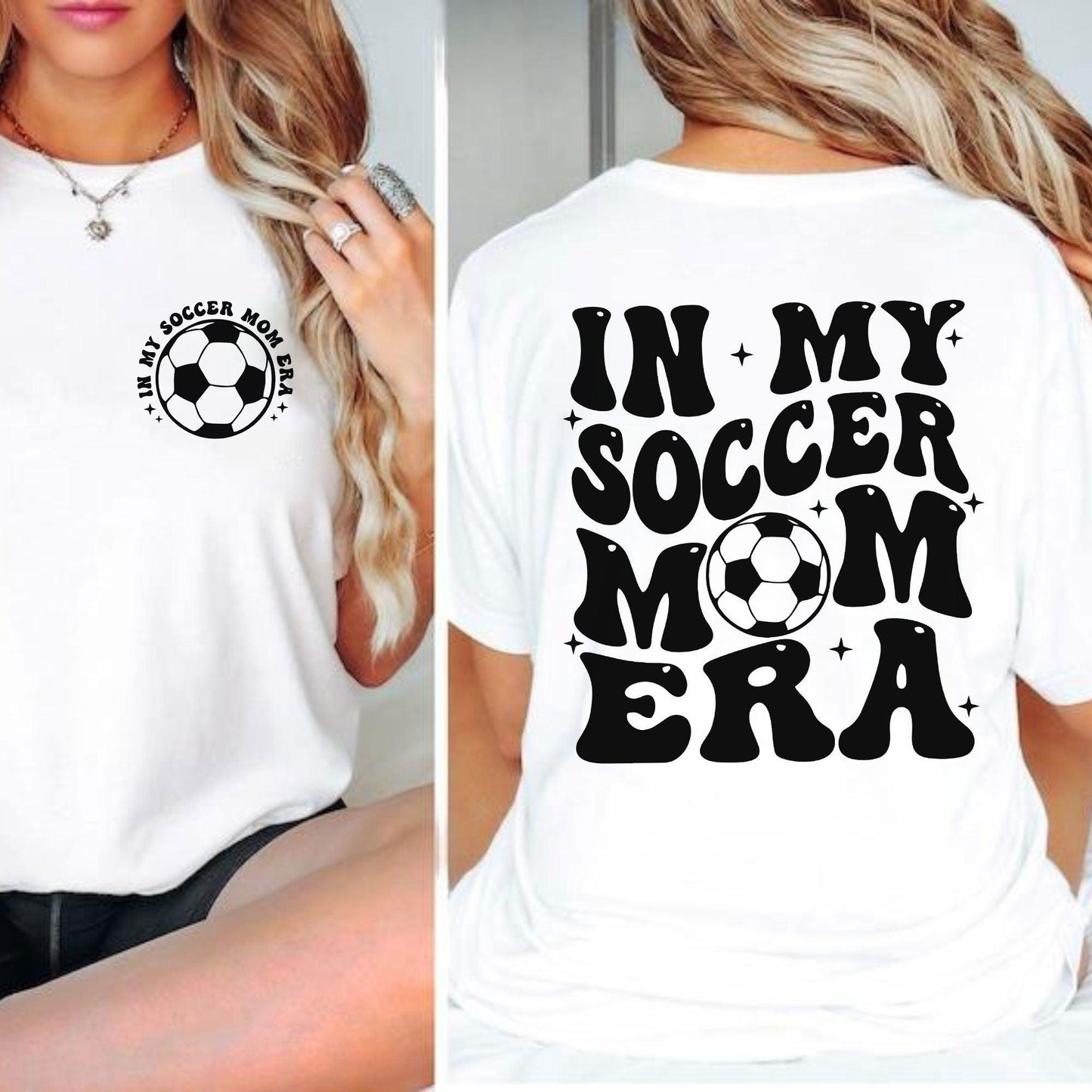 In My Soccer Mom Era Shirts and Sweatshirt and Shirts - Soccer Mom Gift - GiftHaus