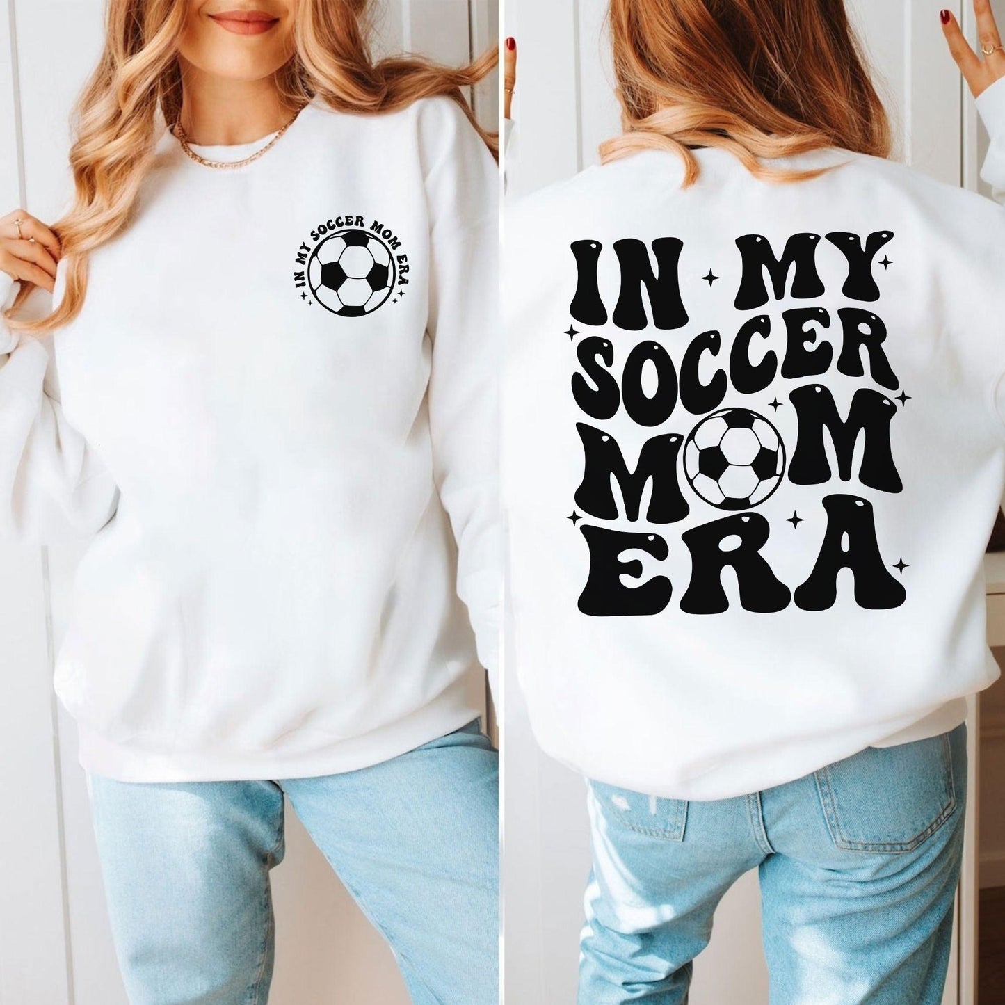 In My Soccer Mom Era Shirts and Sweatshirt and Shirts - Soccer Mom Gift - GiftHaus