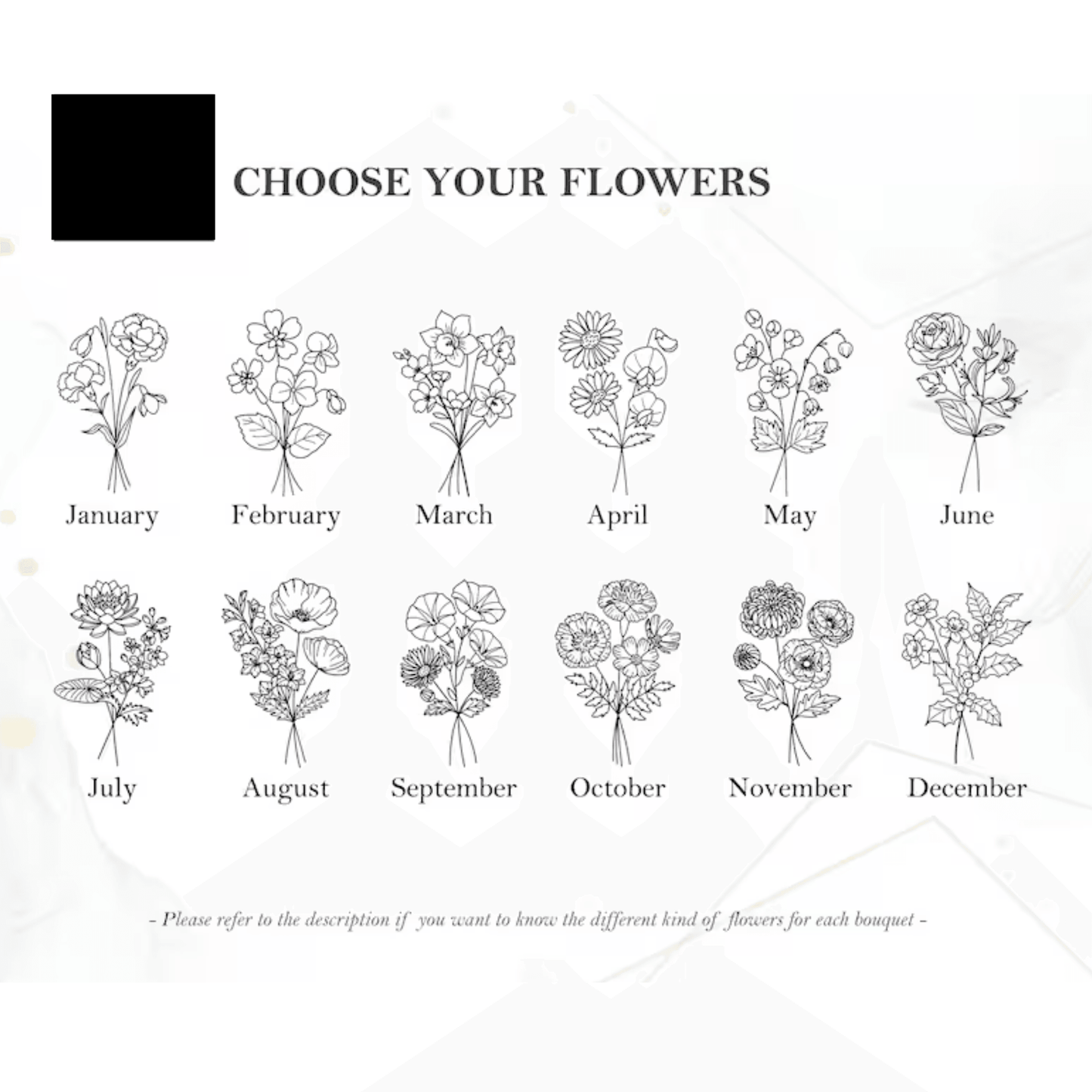Individuelles Geburtsblumen-Sweatshirt - Für Großmütter - GiftHaus