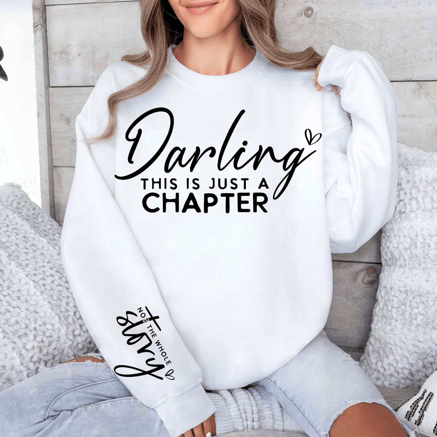 Kapitel des Lebens Sweatshirt - Nur ein Kapitel nicht die ganze Geschichte - GiftHaus