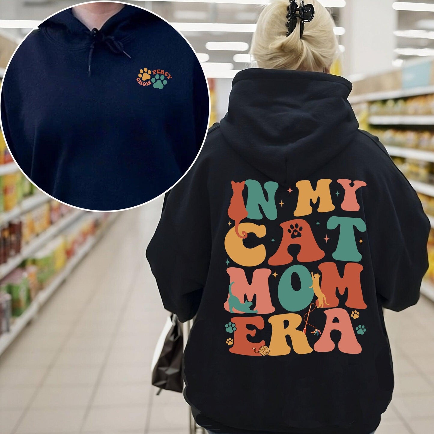 "Katzenmama Ära" Personalisiertes Sweatshirt - GiftHaus