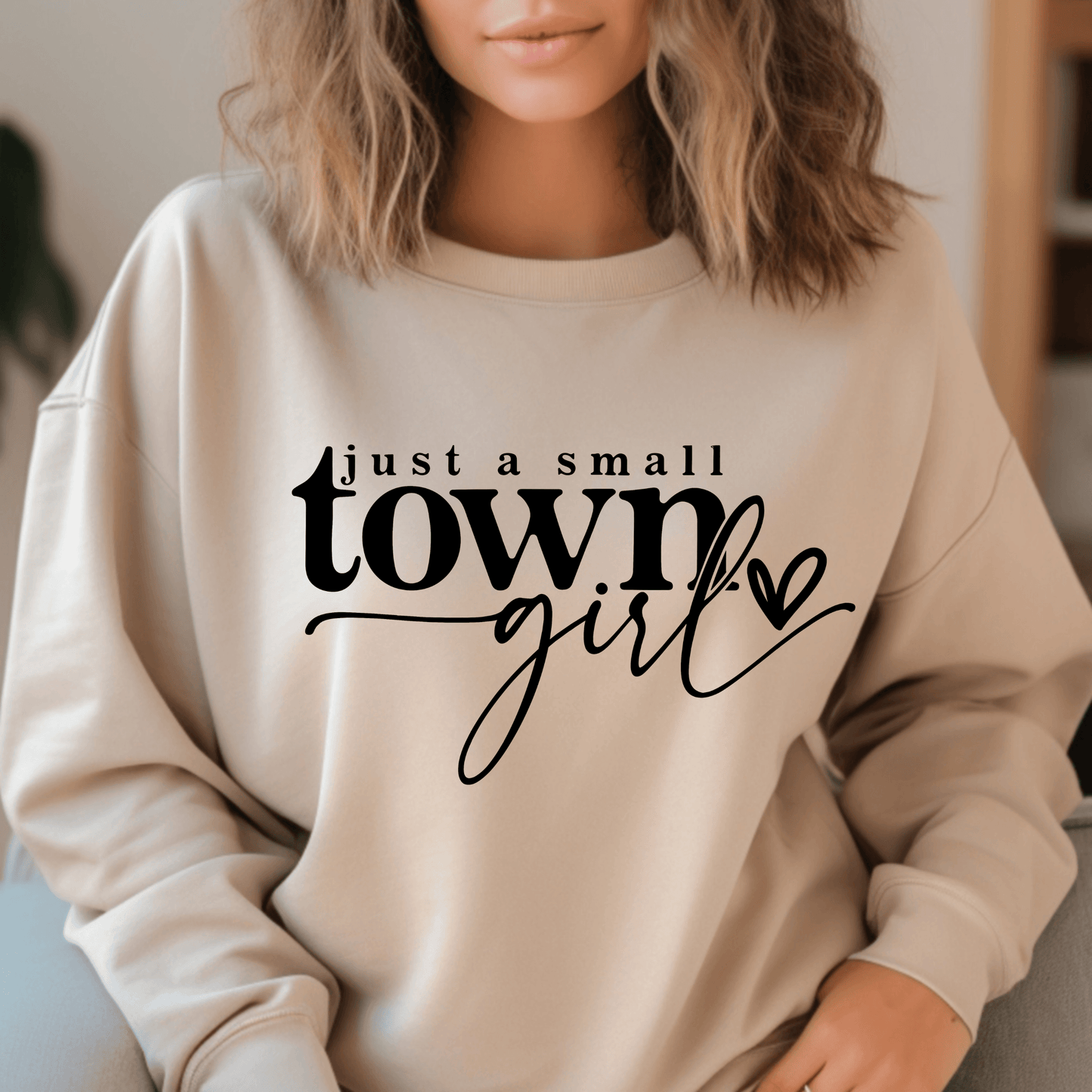 Kleinstadtmädchen Sweatshirt - Stolzes Heimatgefühl - GiftHaus