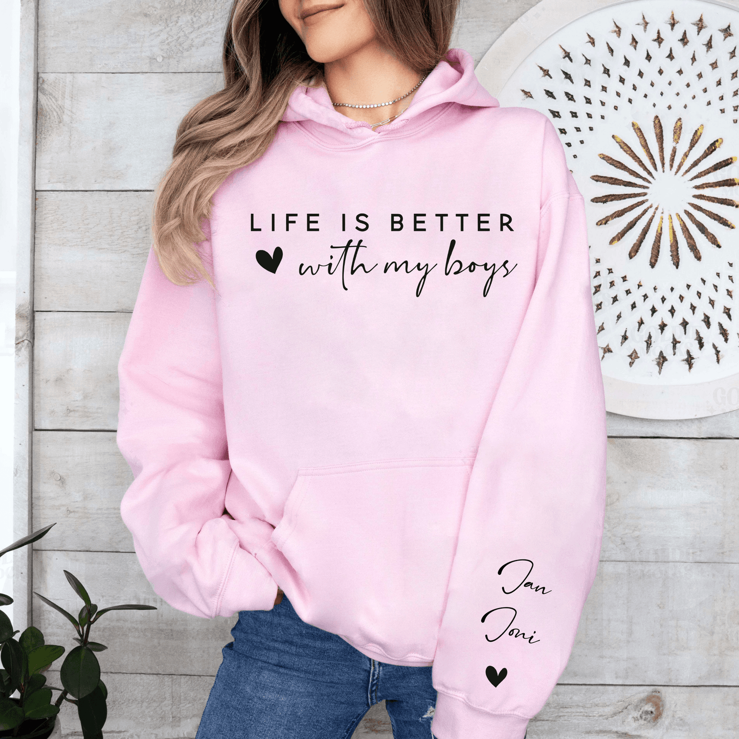 Lebensfreude Shirt - Mit Jungs - GiftHaus