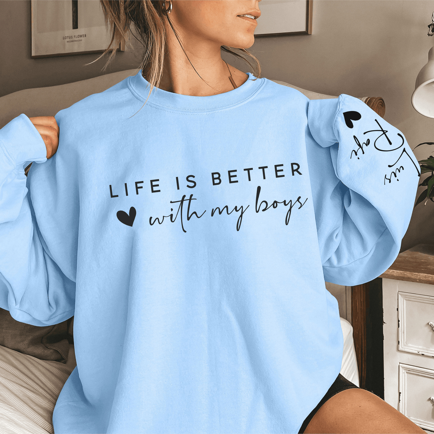 Lebensfreude Shirt - Mit Jungs - GiftHaus