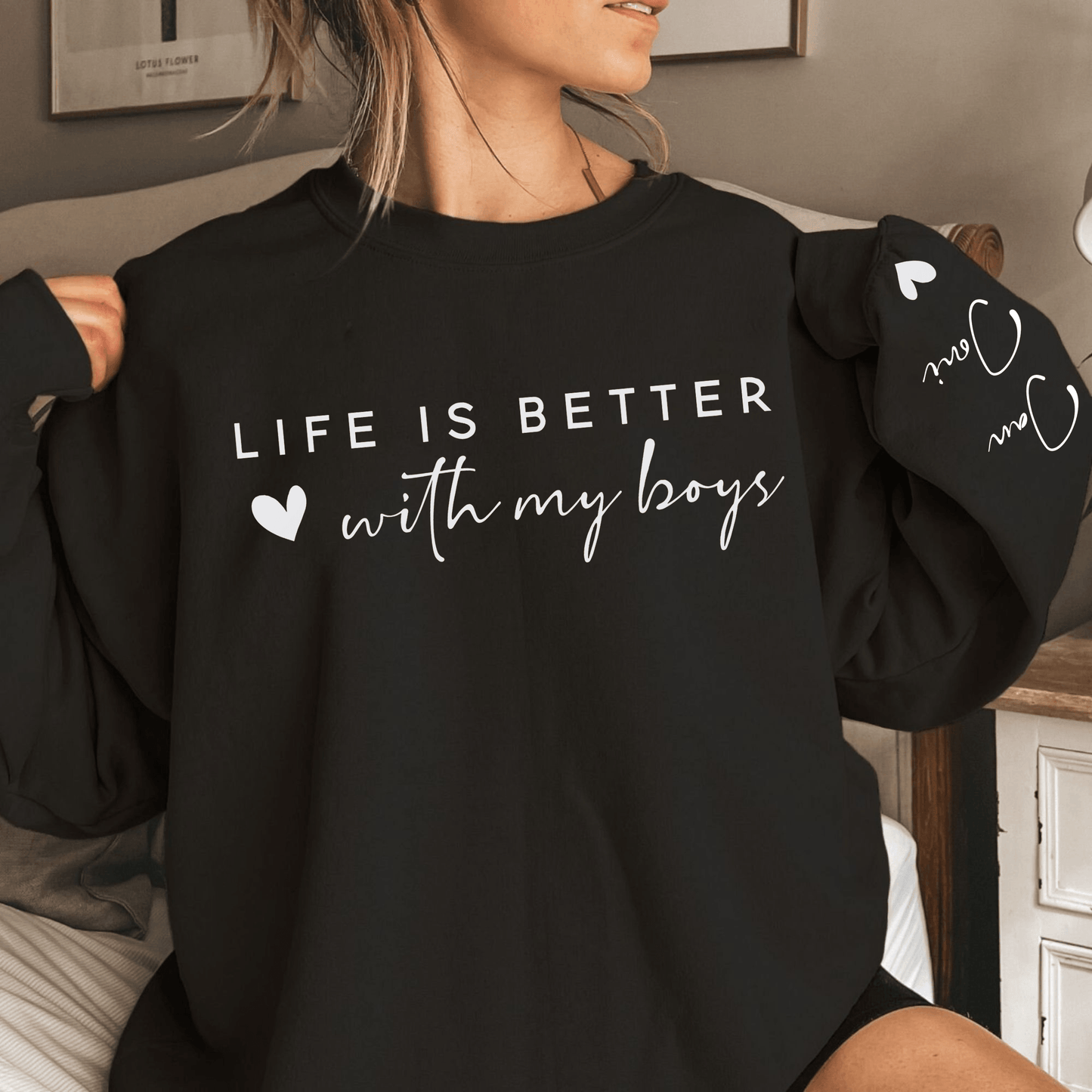 Lebensfreude Shirt - Mit Jungs - GiftHaus