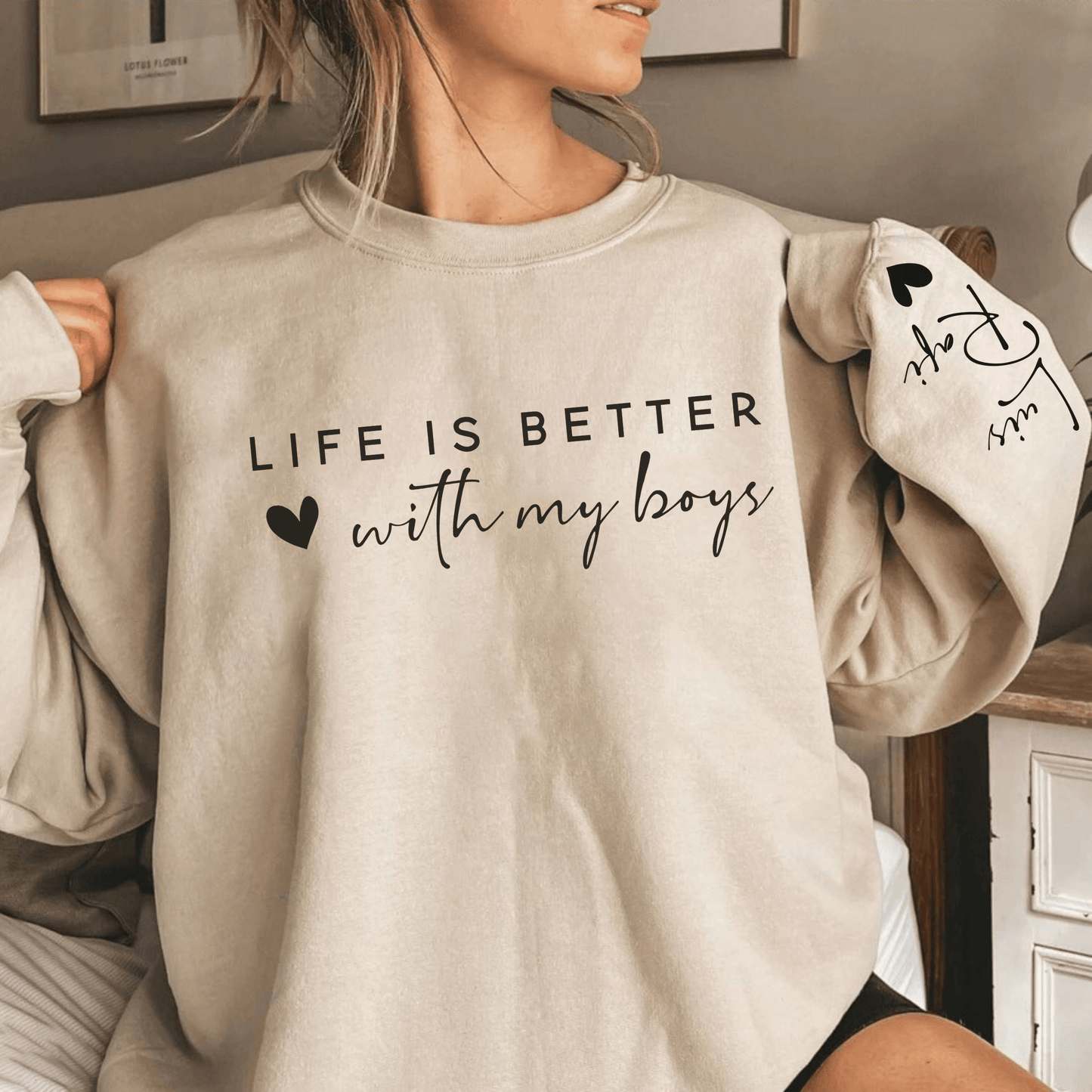 Lebensfreude Shirt - Mit Jungs - GiftHaus