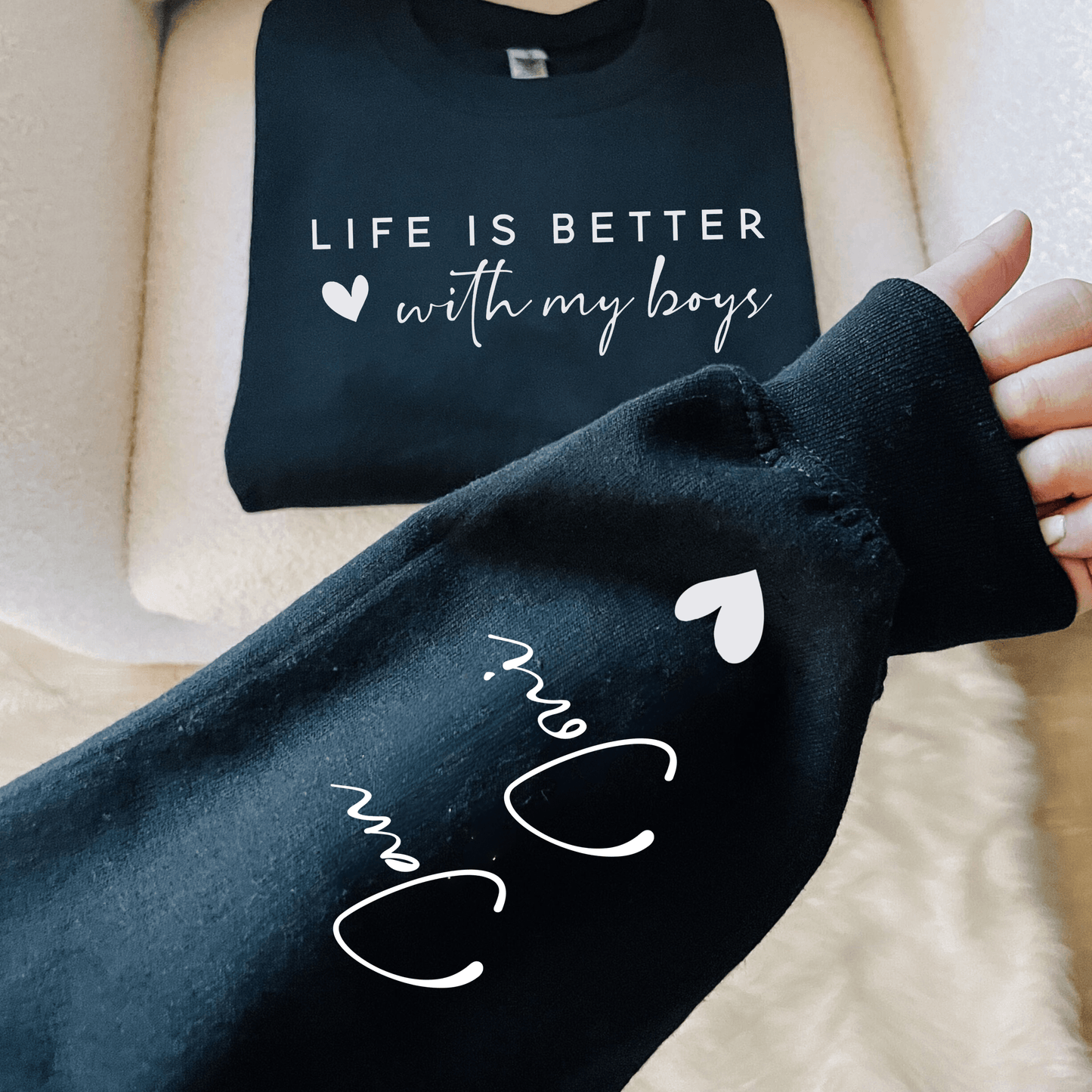 Lebensfreude Shirt - Mit Jungs - GiftHaus