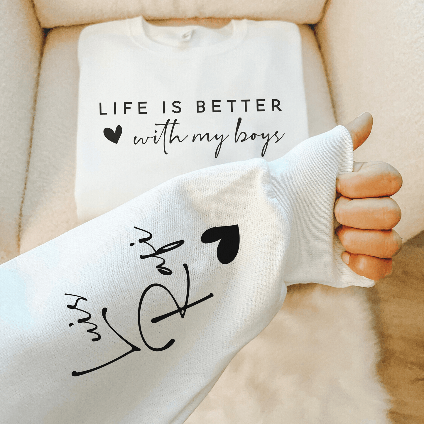 Lebensfreude Shirt - Mit Jungs - GiftHaus