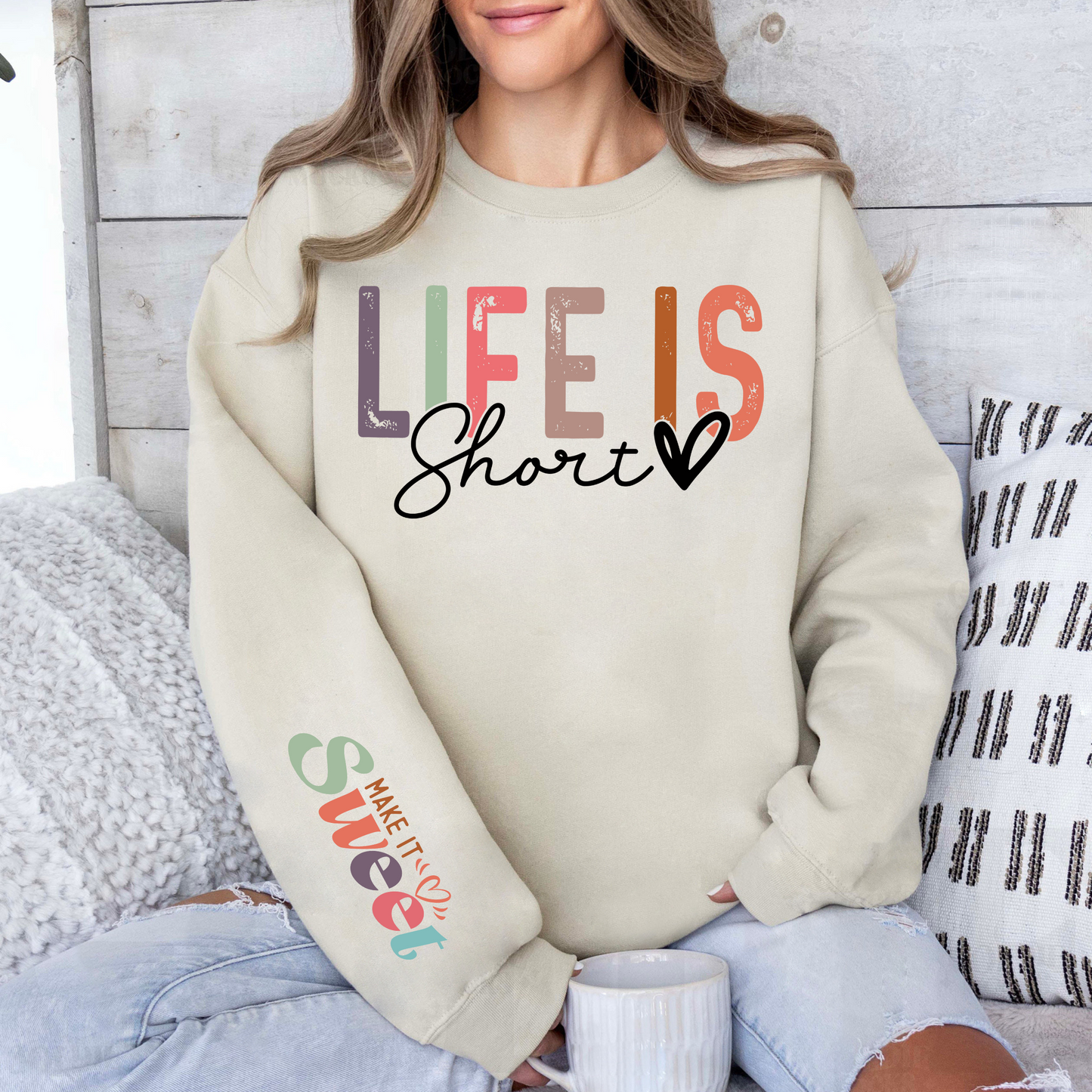 Lebenslust Sweatshirt - Für Jeden Tag Ein Geschenk der Freude
