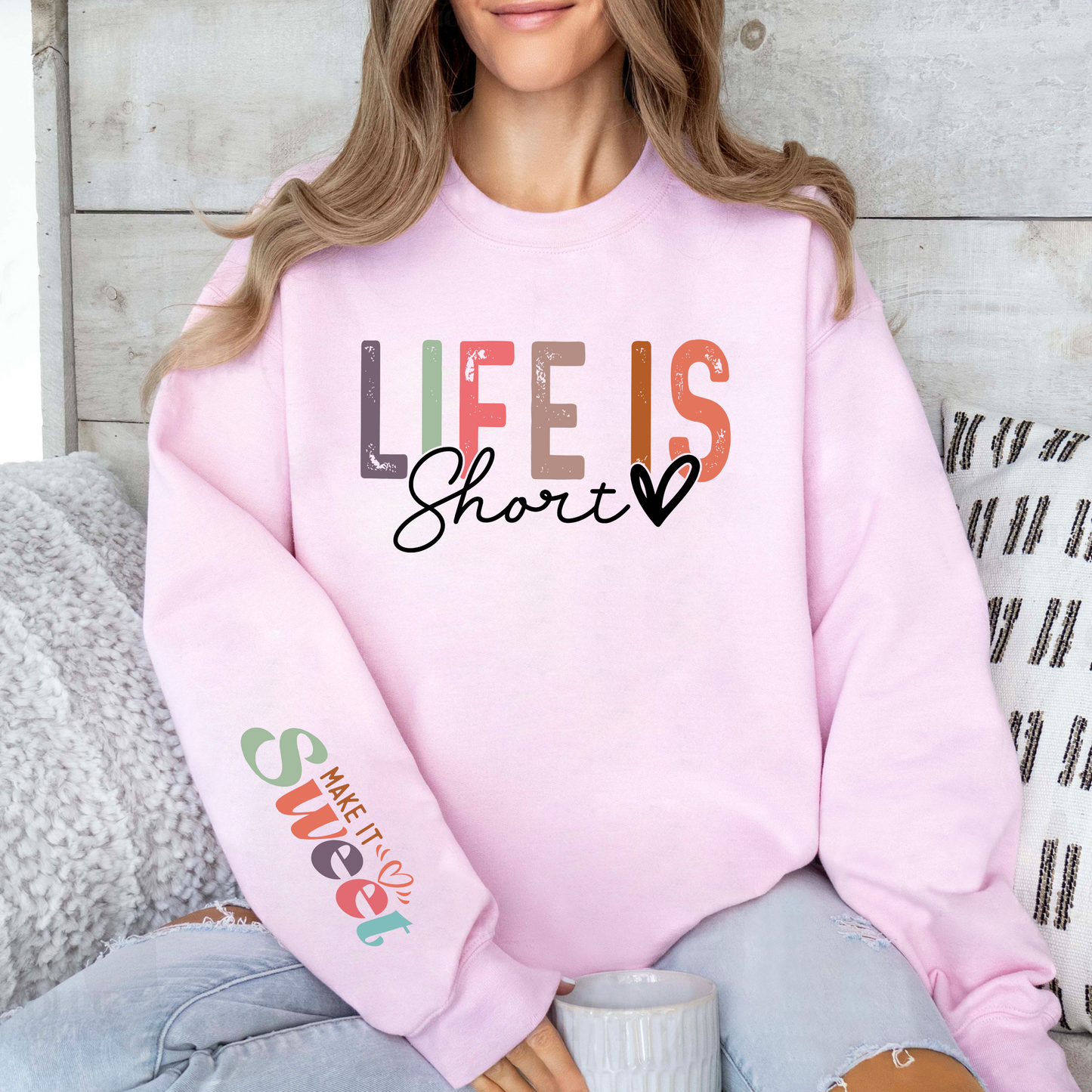 Lebenslust Sweatshirt - Für Jeden Tag Ein Geschenk der Freude