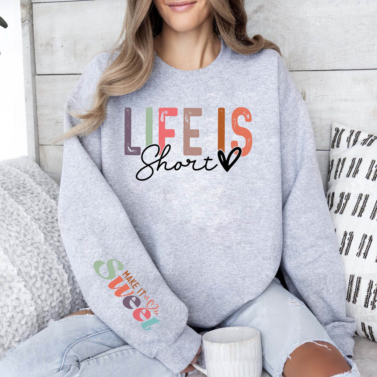 Lebenslust Sweatshirt - Für Jeden Tag Ein Geschenk der Freude