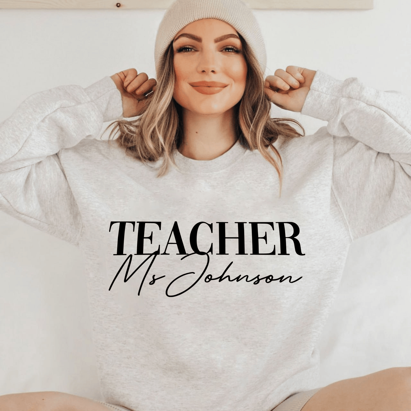 Lehrerstolz – Personalisiertes Sweatshirt - GiftHaus