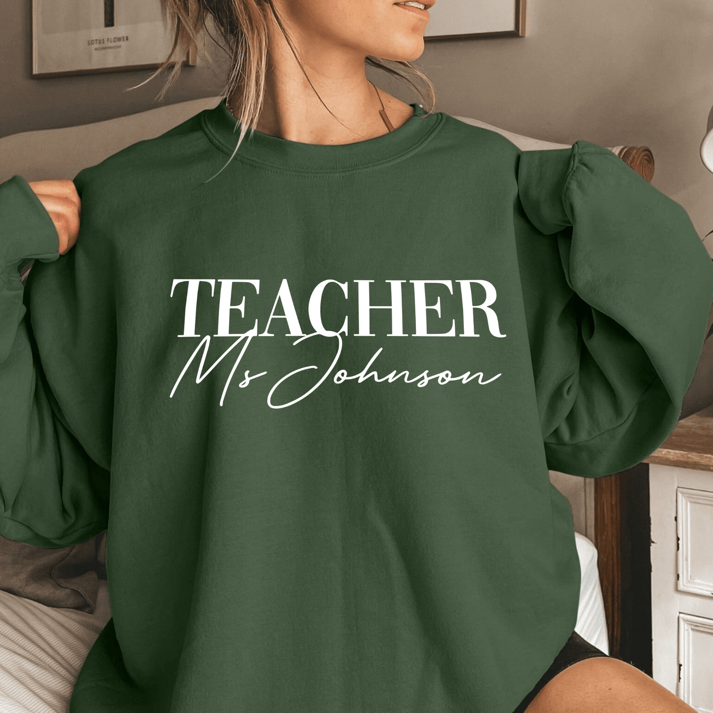 Lehrerstolz – Personalisiertes Sweatshirt - GiftHaus