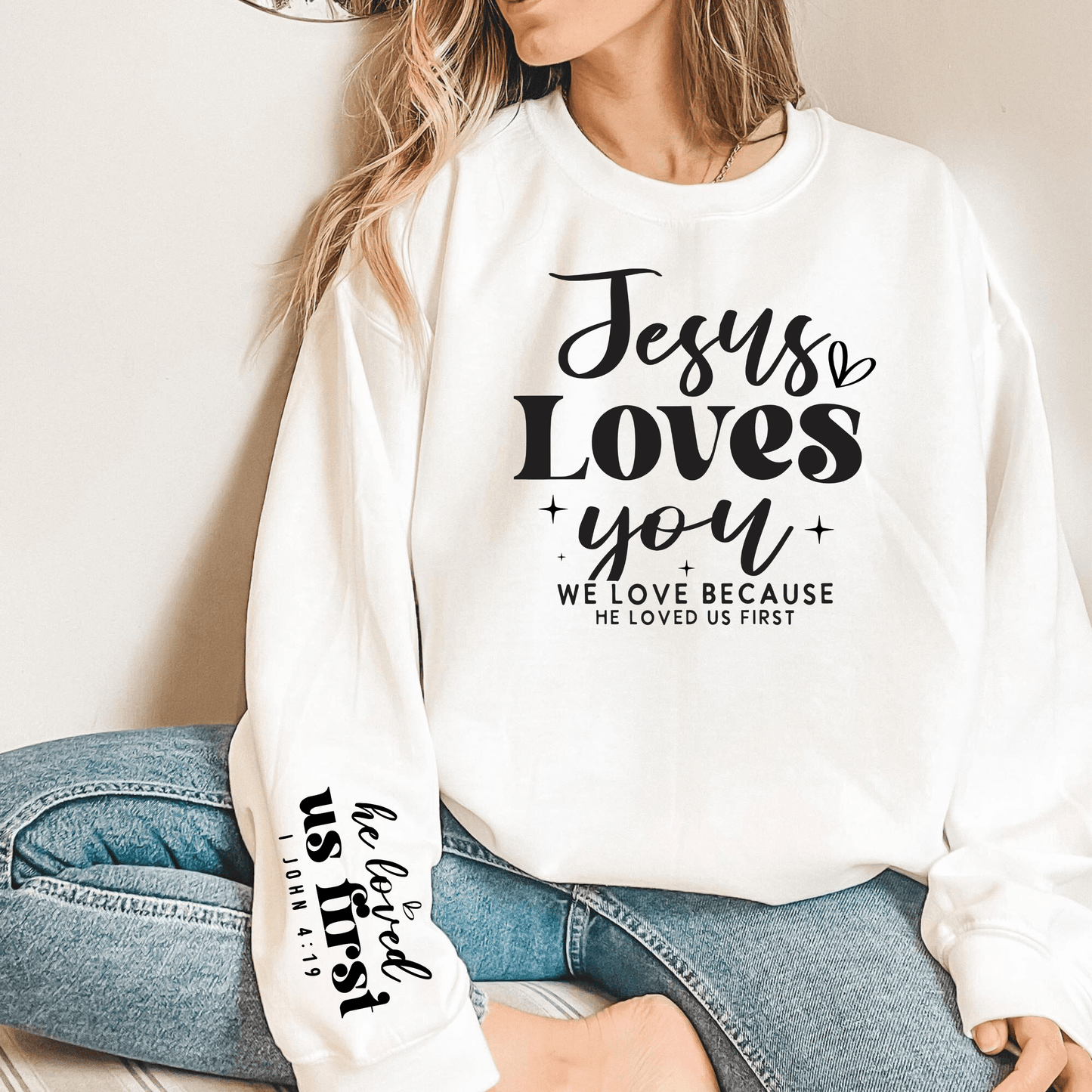 Liebe Verkünden Sweatshirt – Botschaft des Glaubens - GiftHaus