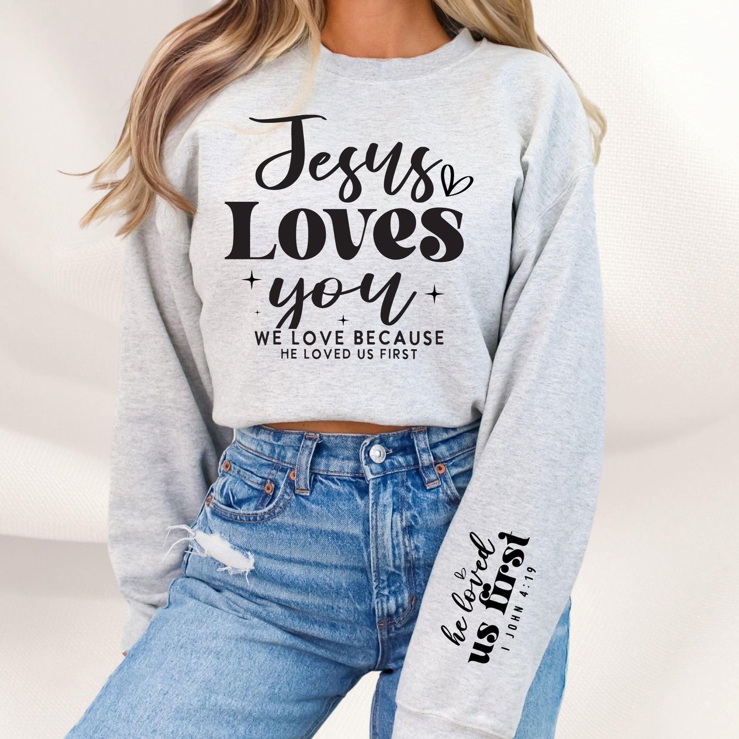 Liebe Verkünden Sweatshirt – Botschaft des Glaubens - GiftHaus