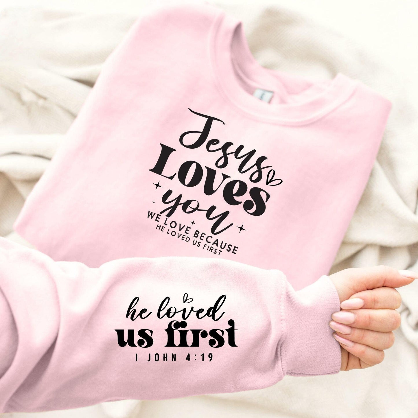 Liebe Verkünden Sweatshirt – Botschaft des Glaubens - GiftHaus