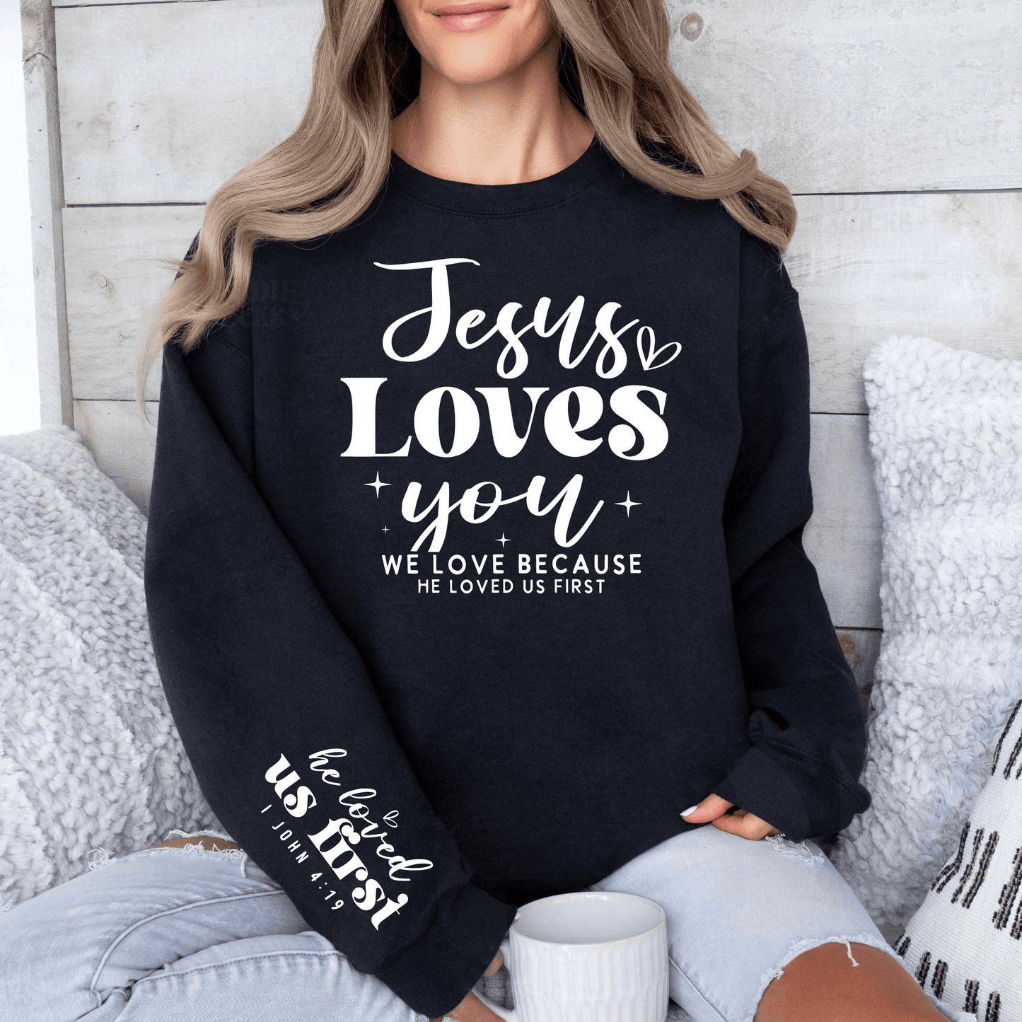 Liebe Verkünden Sweatshirt – Botschaft des Glaubens - GiftHaus