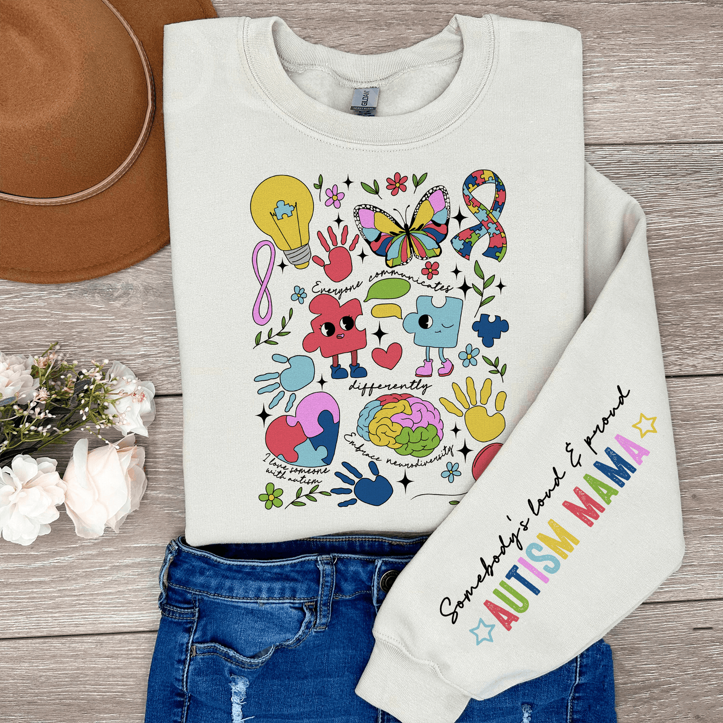 Loud and Proud Autism Mom - Embracing Differences Mother's Day Tribute - GiftHaus