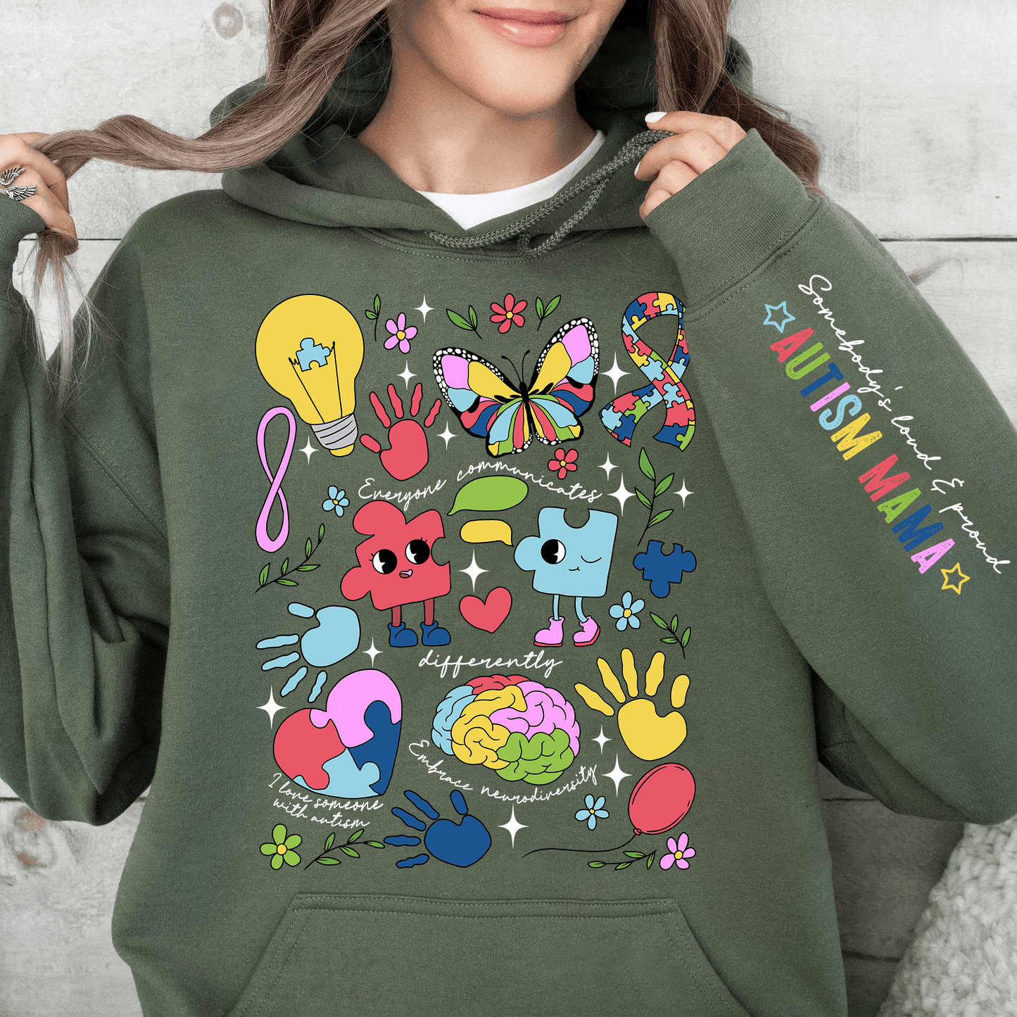 Loud and Proud Autism Mom - Embracing Differences Mother's Day Tribute - GiftHaus