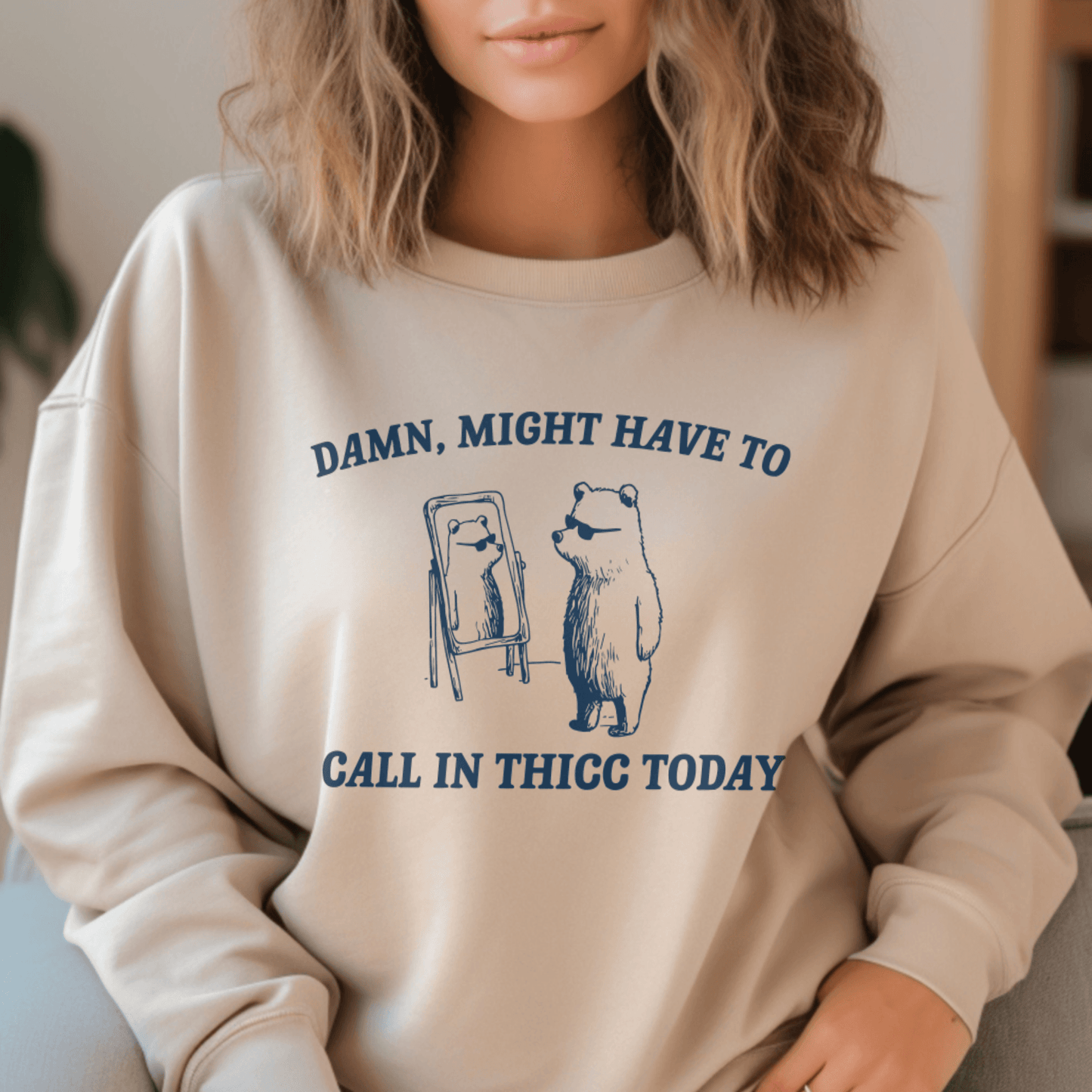 Lustige Thicc Ruf Sweatshirt - GiftHaus