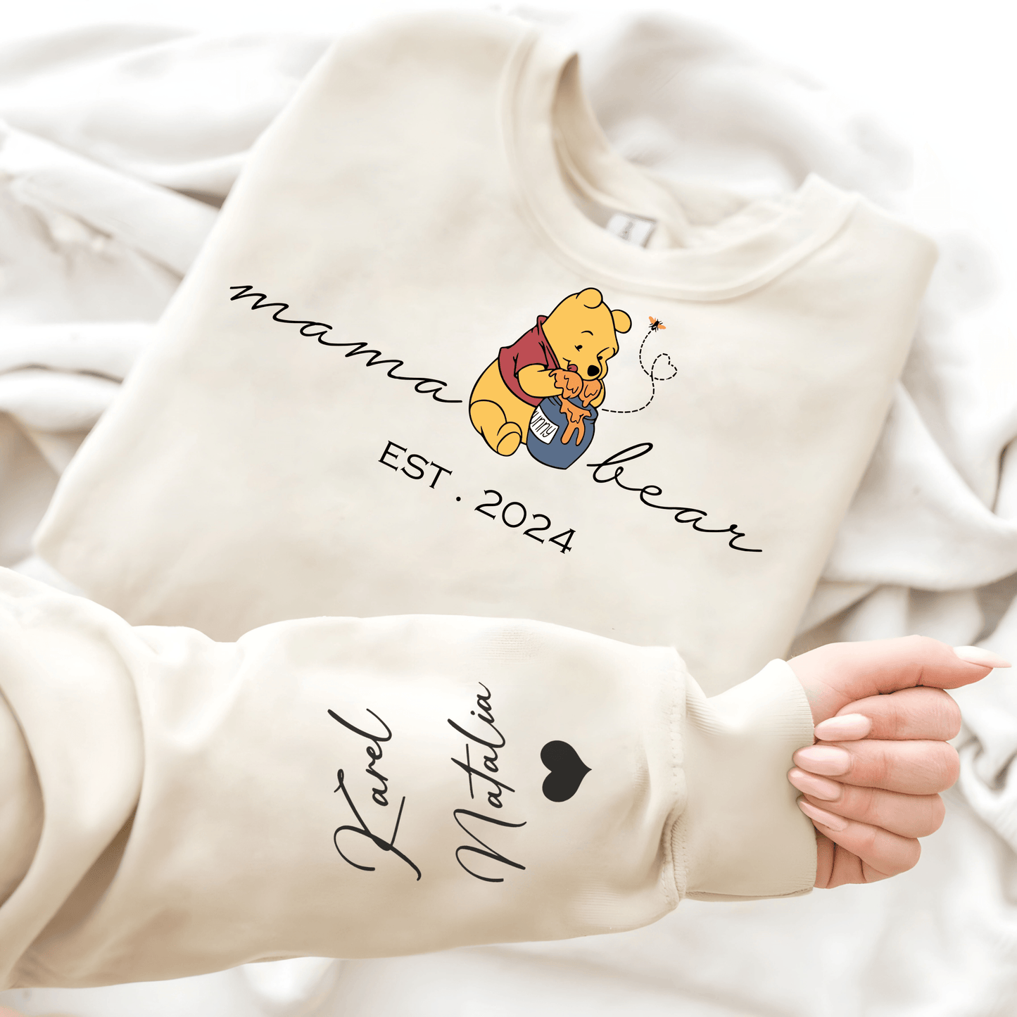 Mama Bear - Personalisiertes Familienliebe Design mit Ihrem Spezialjahr - GiftHaus