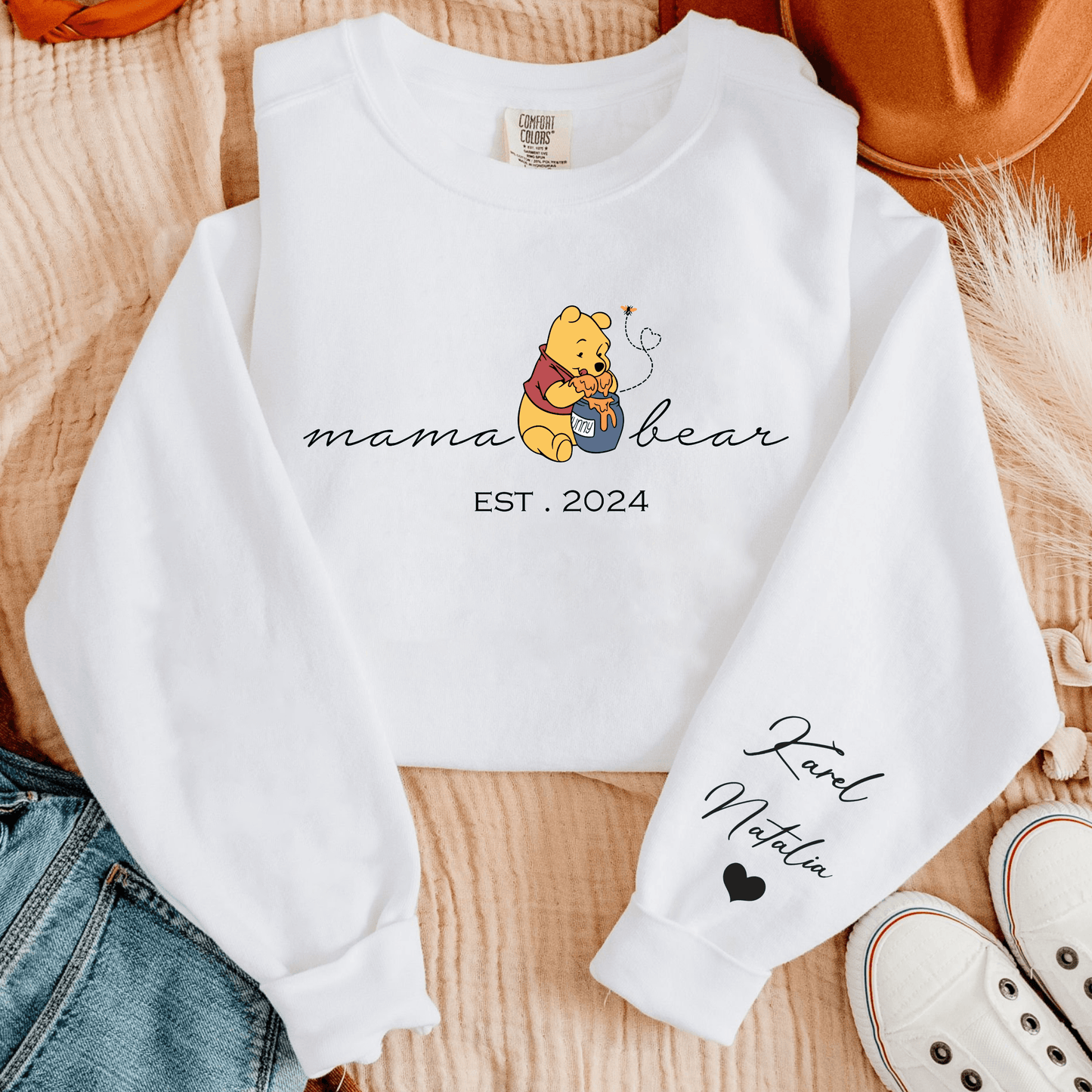Mama Bear - Personalisiertes Familienliebe Design mit Ihrem Spezialjahr - GiftHaus