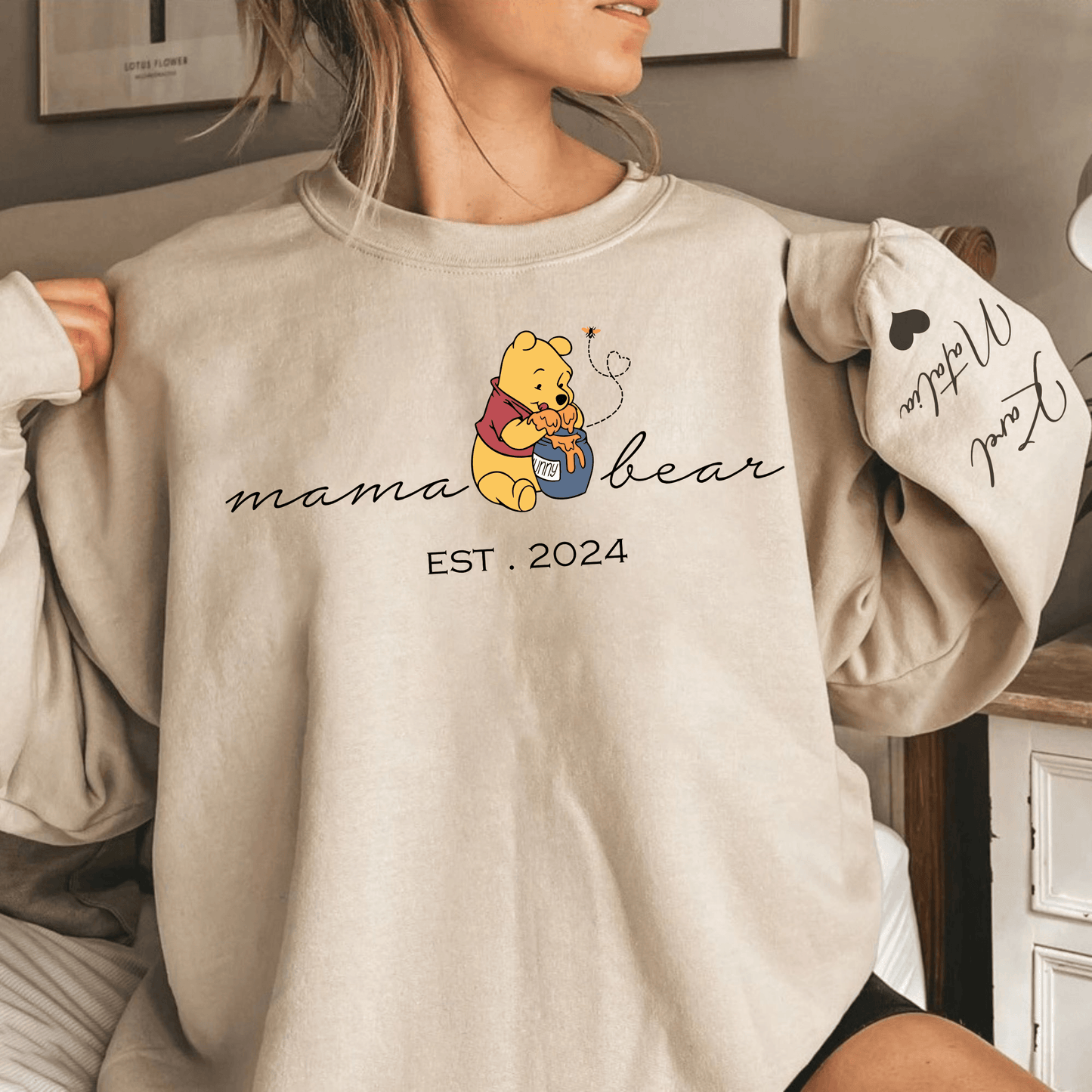 Mama Bear - Personalisiertes Familienliebe Design mit Ihrem Spezialjahr - GiftHaus