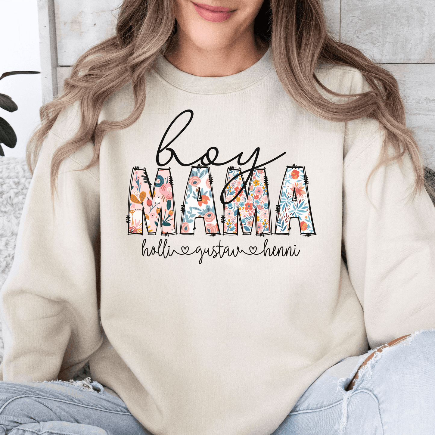 Mama von Helden - Persönliches 'Boy Mama' Shirt zum Muttertag - GiftHaus