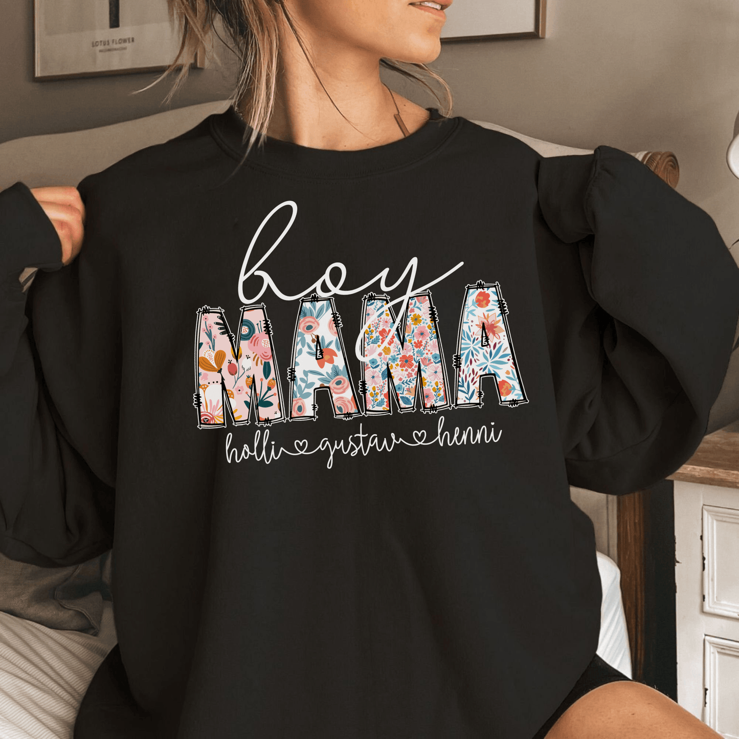 Mama von Helden - Persönliches 'Boy Mama' Shirt zum Muttertag - GiftHaus