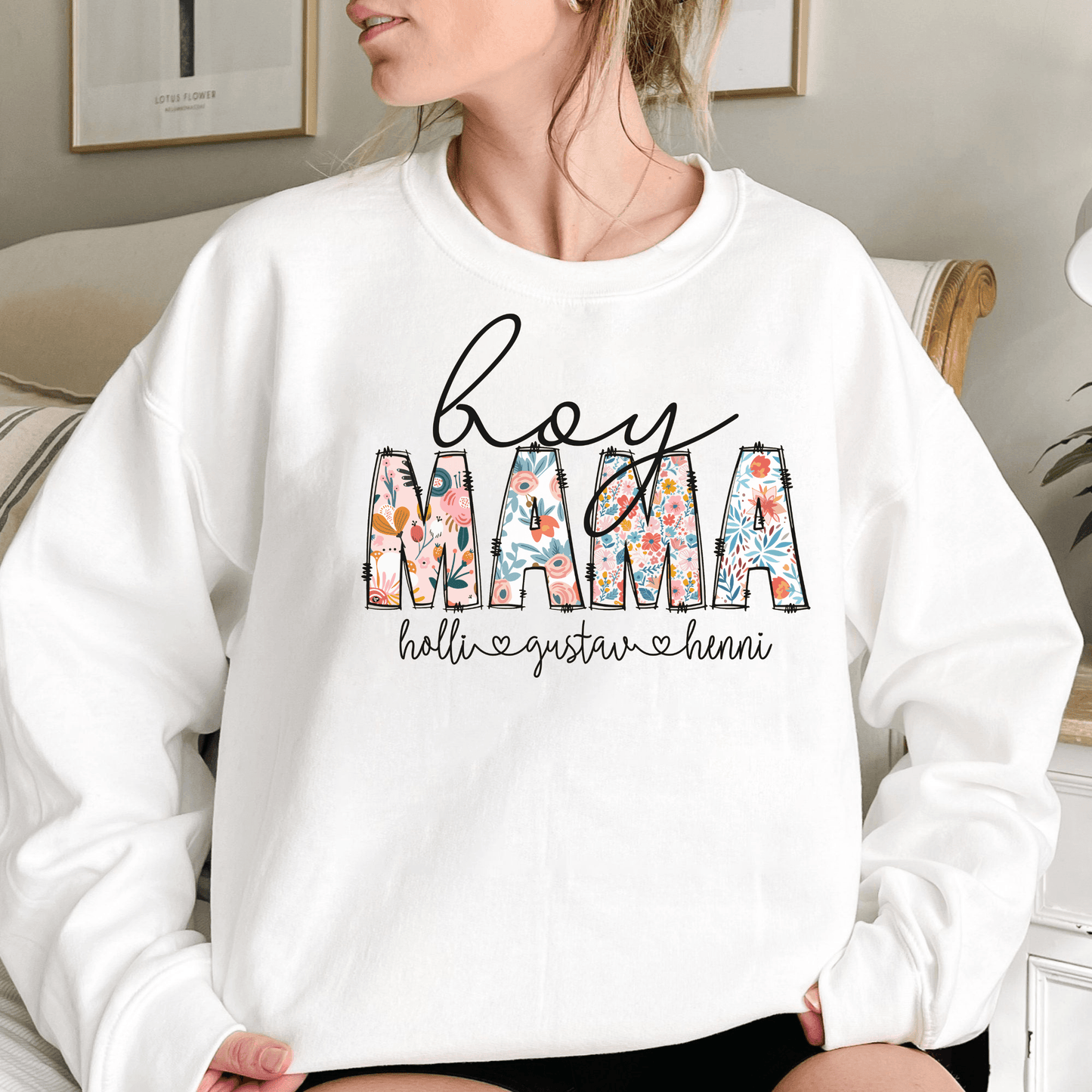 Mama von Helden - Persönliches 'Boy Mama' Shirt zum Muttertag - GiftHaus