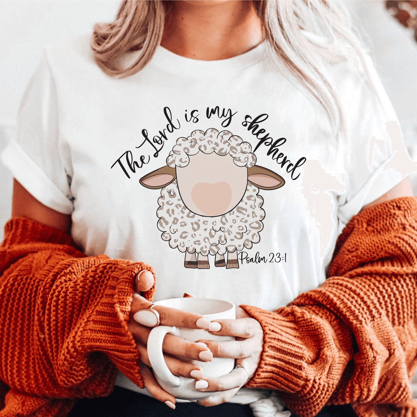 Mein Hirte - Psalm 23 Glaubensbekenntnis Shirt - GiftHaus
