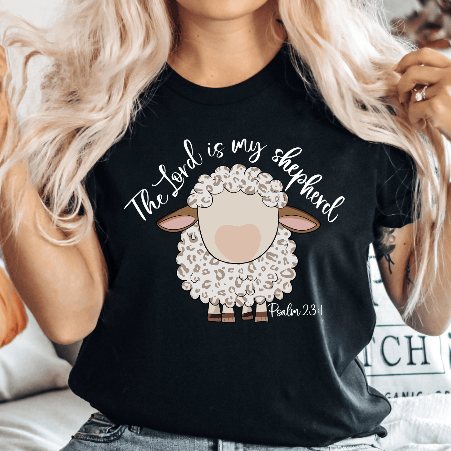 Mein Hirte - Psalm 23 Glaubensbekenntnis Shirt - GiftHaus