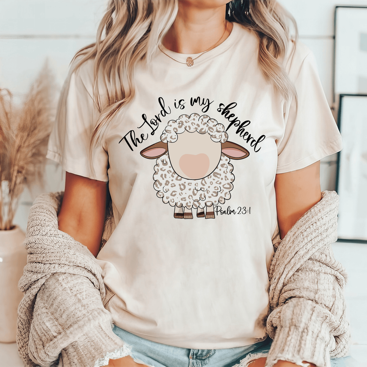 Mein Hirte - Psalm 23 Glaubensbekenntnis Shirt - GiftHaus