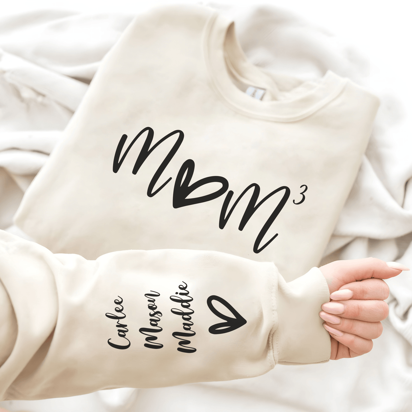 "Mom^N" Customizable Shirt: Personalize with Number of Kids & Names - Ideal Mother's Day Present - GiftHaus