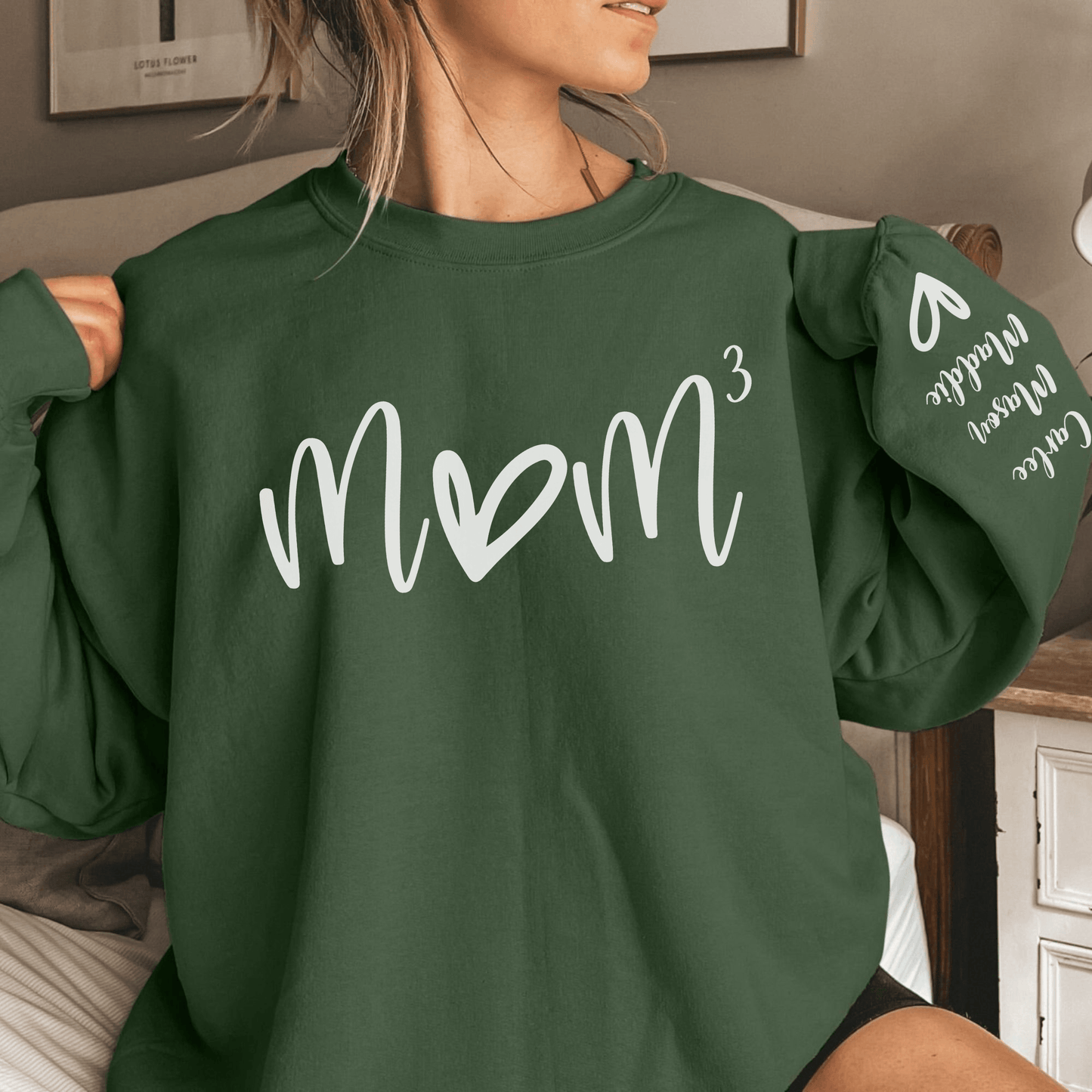 "Mom^N" Customizable Shirt: Personalize with Number of Kids & Names - Ideal Mother's Day Present - GiftHaus