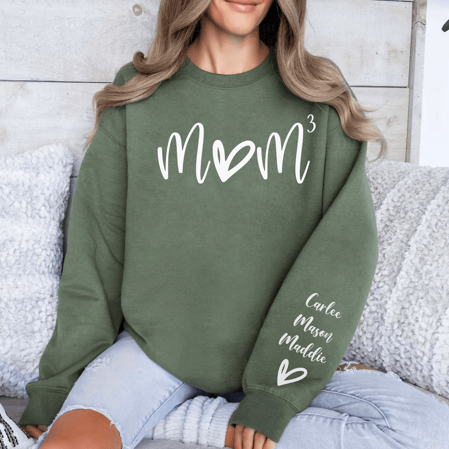 "Mom^N" Customizable Shirt: Personalize with Number of Kids & Names - Ideal Mother's Day Present - GiftHaus