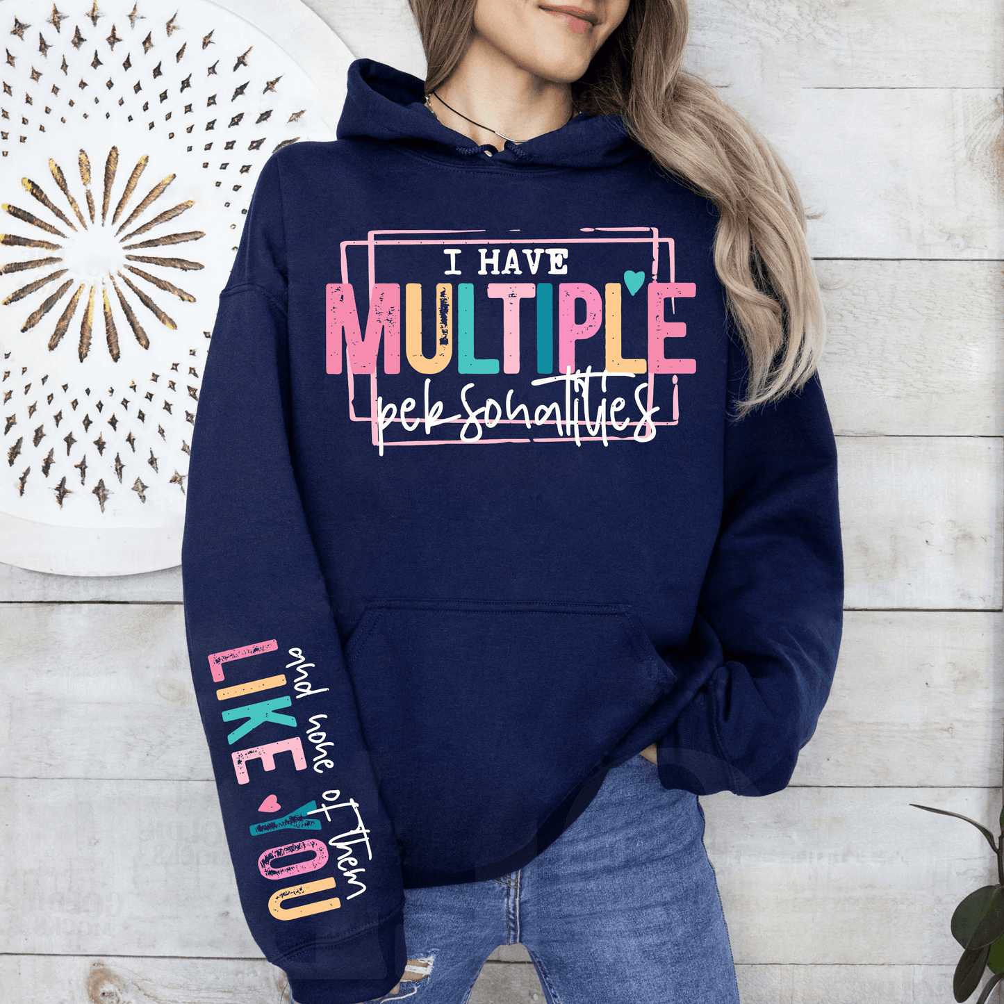 Multiple Personalities Sarcasm - Funny Adult Shirt - GiftHaus