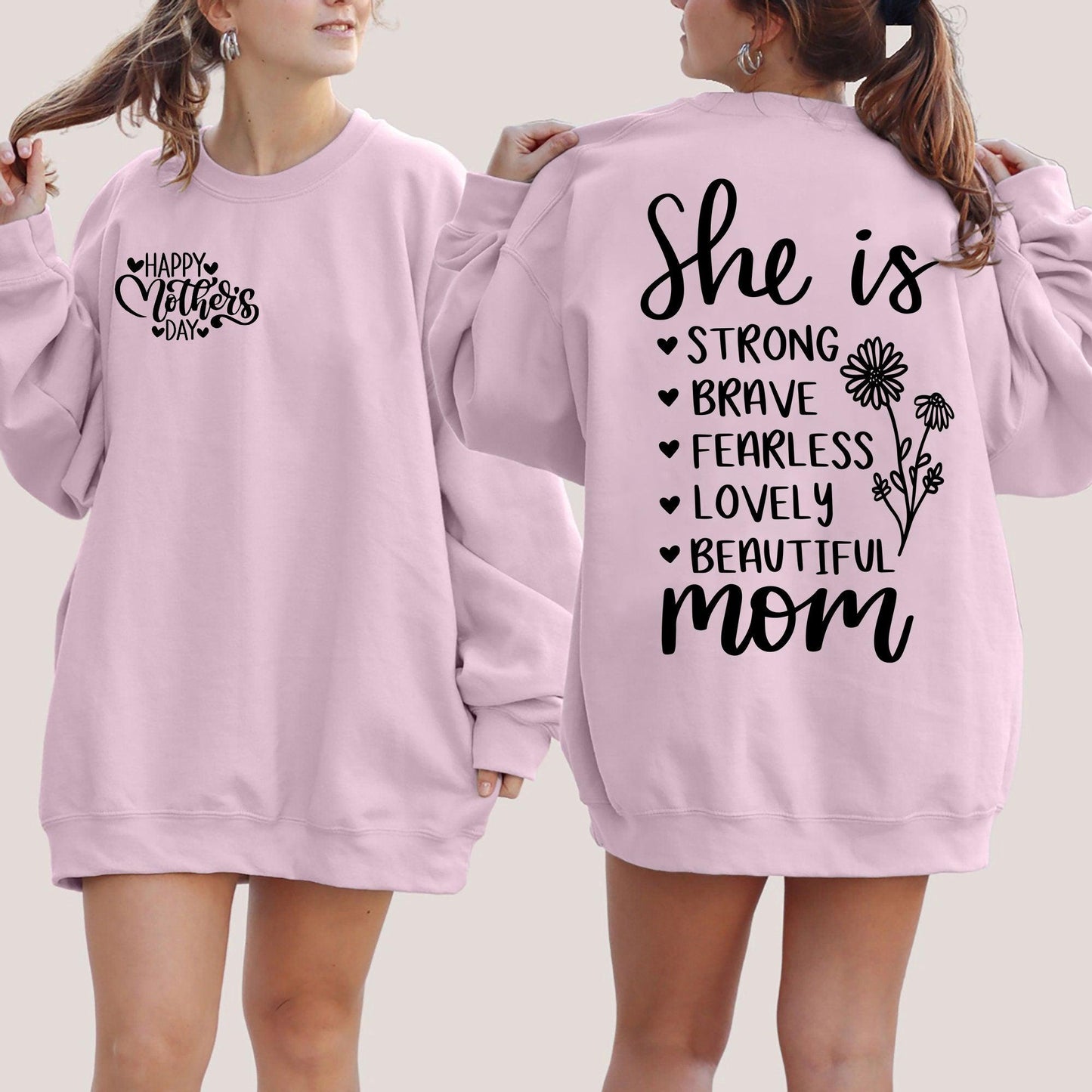 Muttertag-Herzenswärme Sweatshirt - Geschenk für Mütter - GiftHaus
