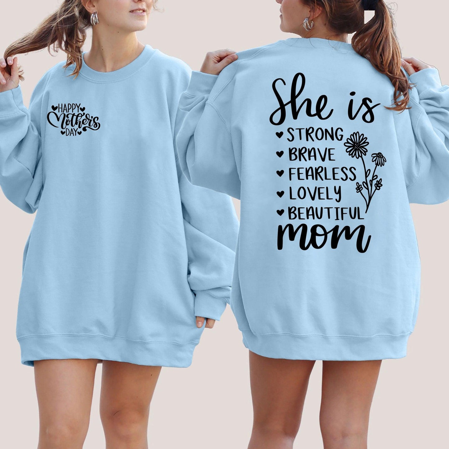 Muttertag-Herzenswärme Sweatshirt - Geschenk für Mütter - GiftHaus