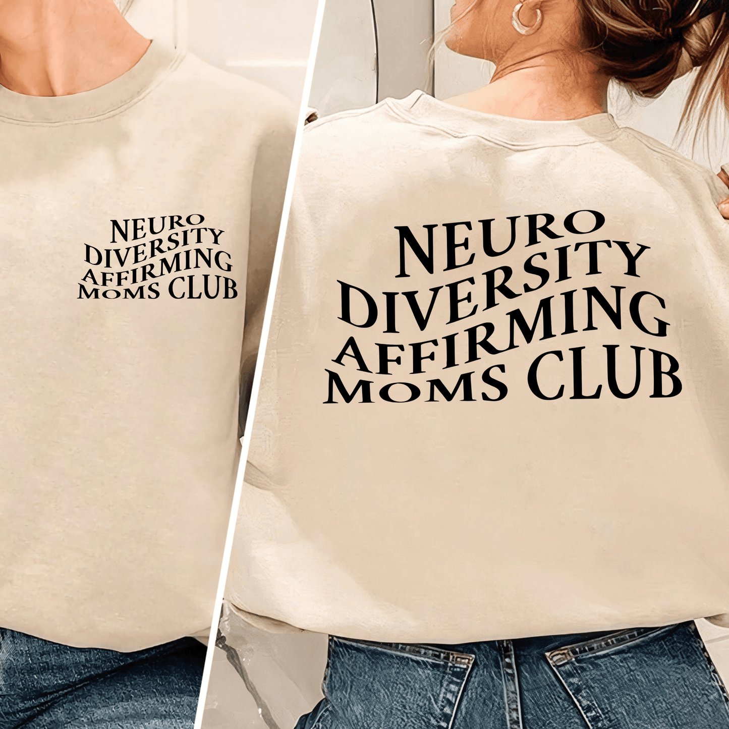 Neurodiversität Bekräftigendes Mütter Sweatshirt - GiftHaus