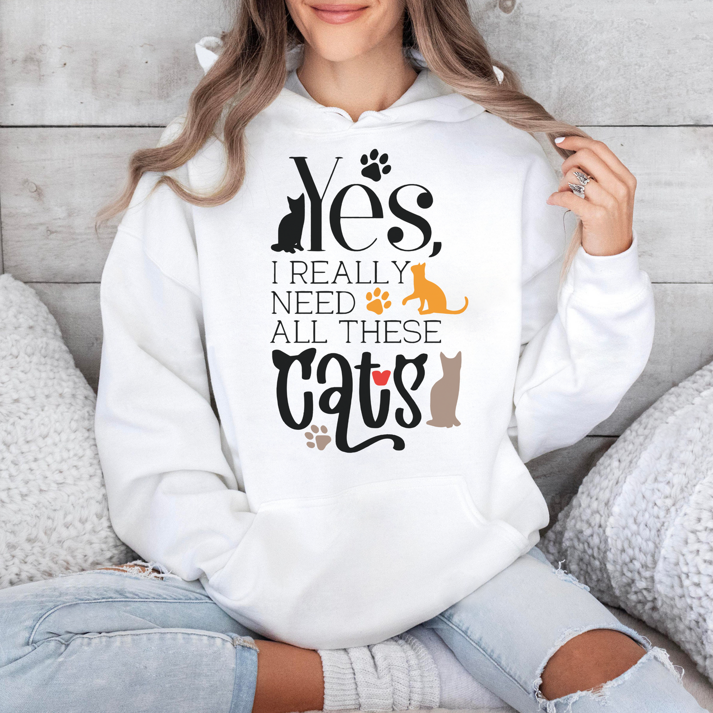 Of Course I Need All These Cats, Perfect for Cat Moms